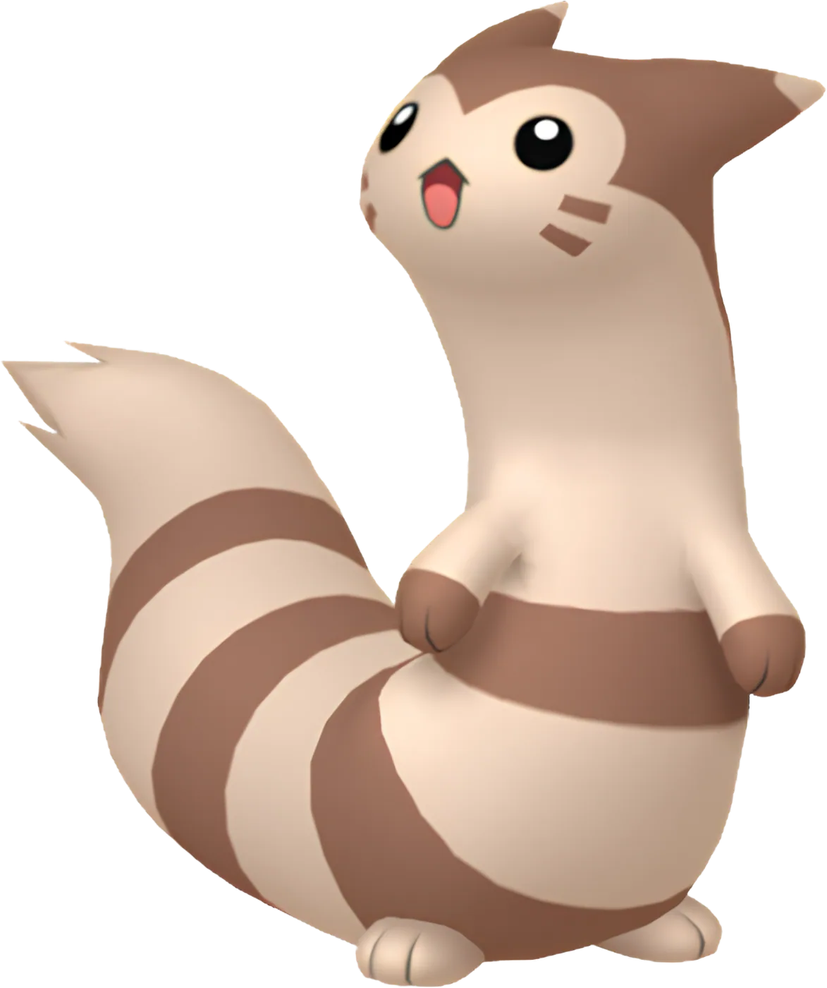 Pokemon Furret Tee, artwork, front print
