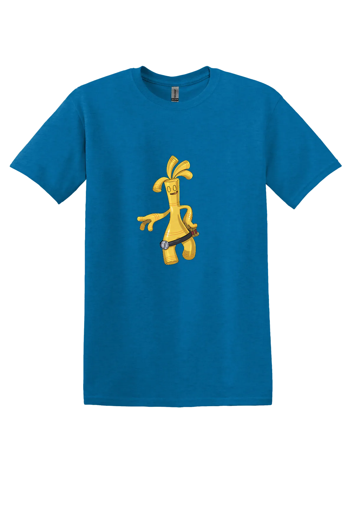 Pokemon Gholdengo Tee, Antique Sapphire, front print