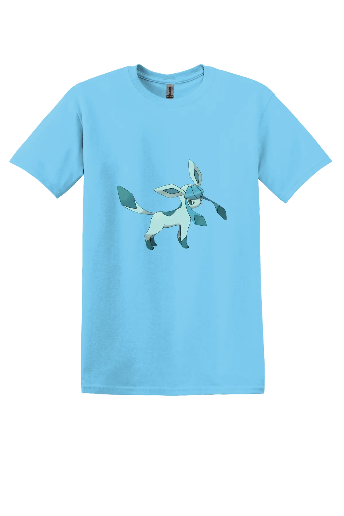 Pokemon Glaceon Tee, Sky, front print