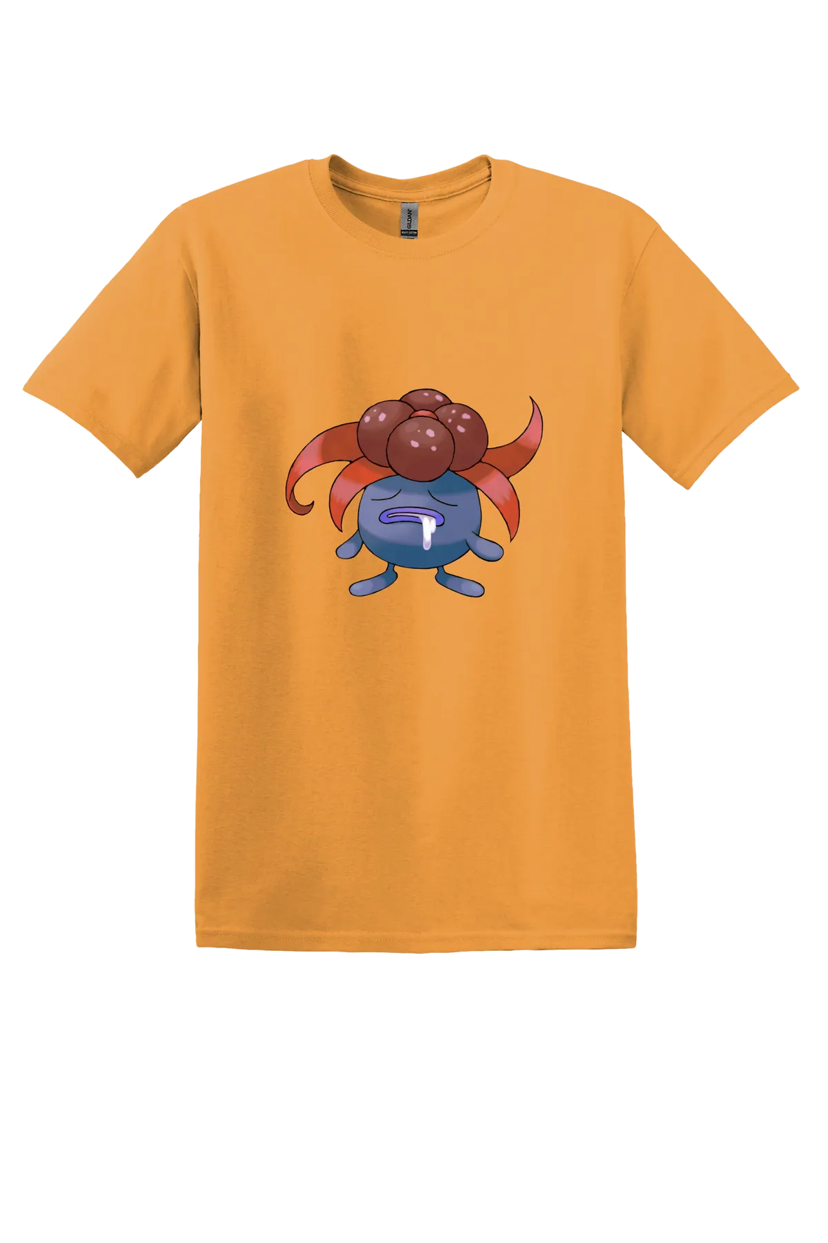 Pokemon Gloom Tee, Tennessee Orange, front print