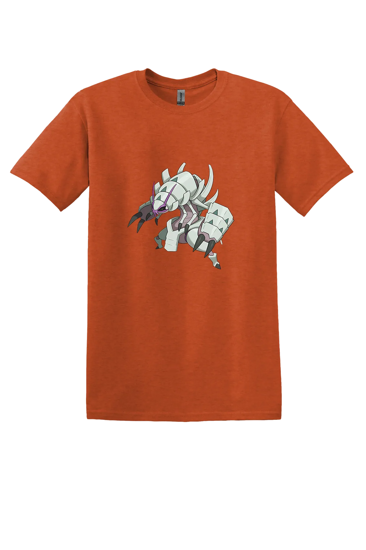 Pokemon Golisopod Tee, Antique Orange, front print