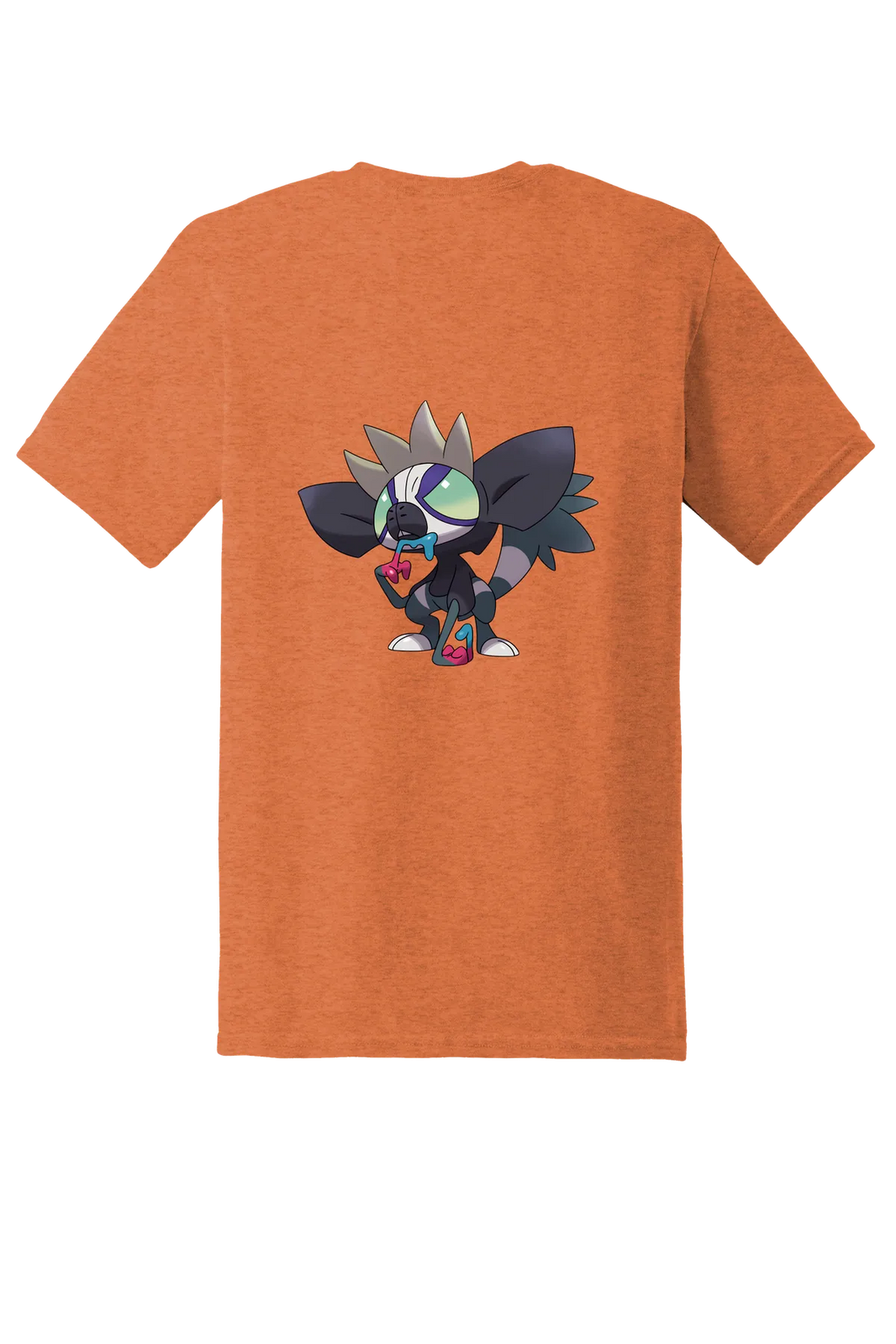 Pokemon Grafaiai Tee, Sunset, back print