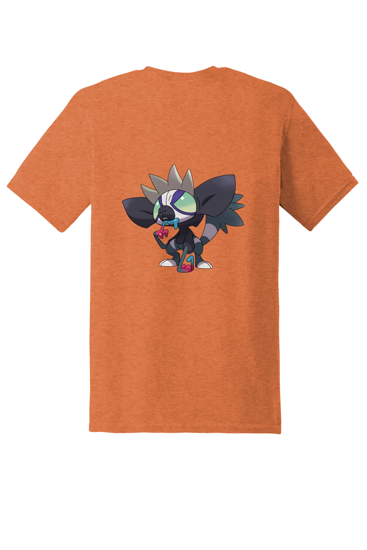 Pokemon Grafaiai Tee, Sunset, back print