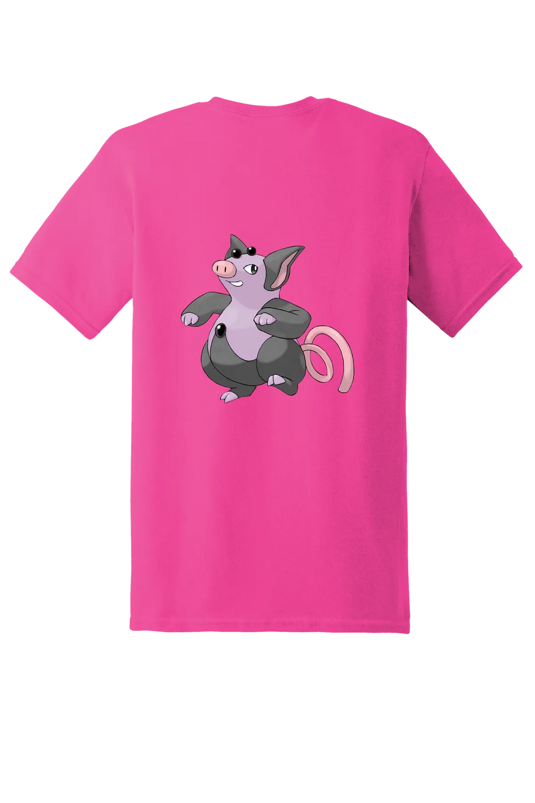 Pokemon Grumpig Tee, Heliconia, back print