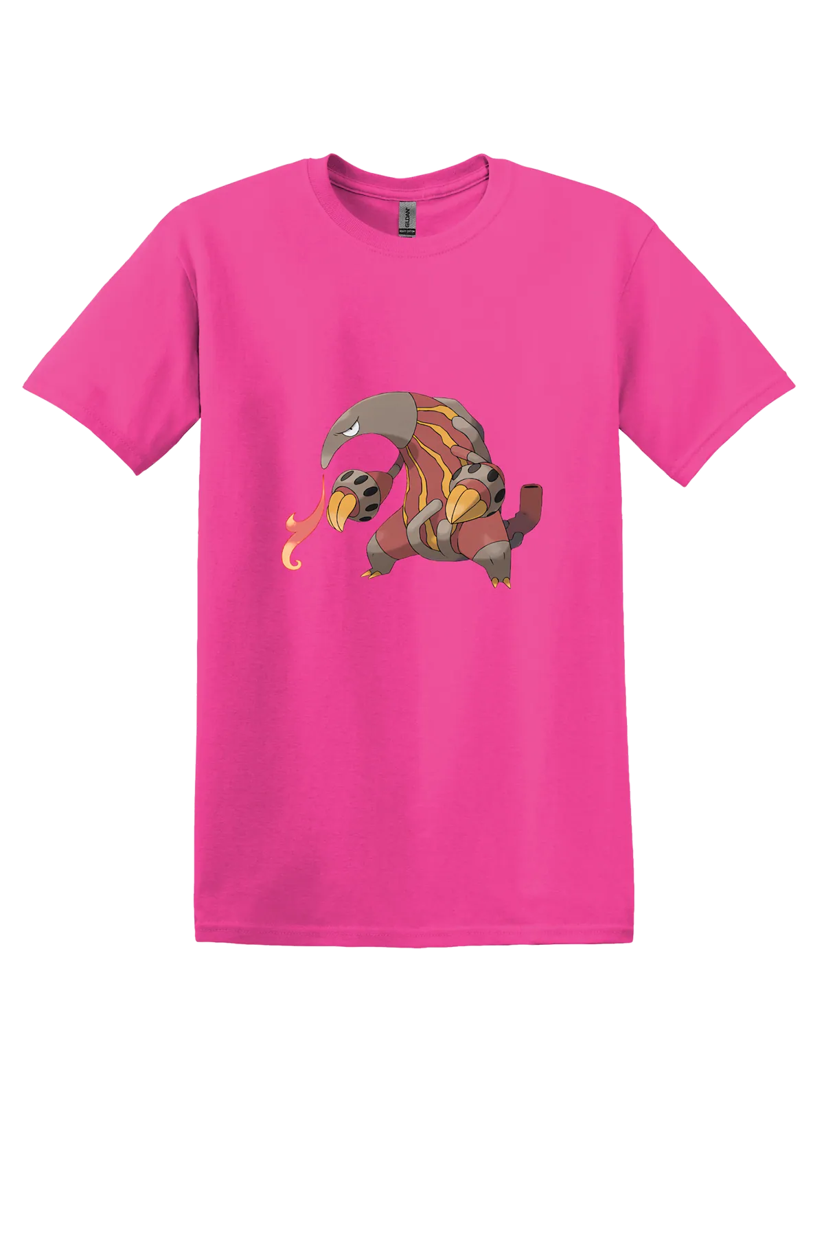 Pokemon Heatmor Tee, Heliconia, front print