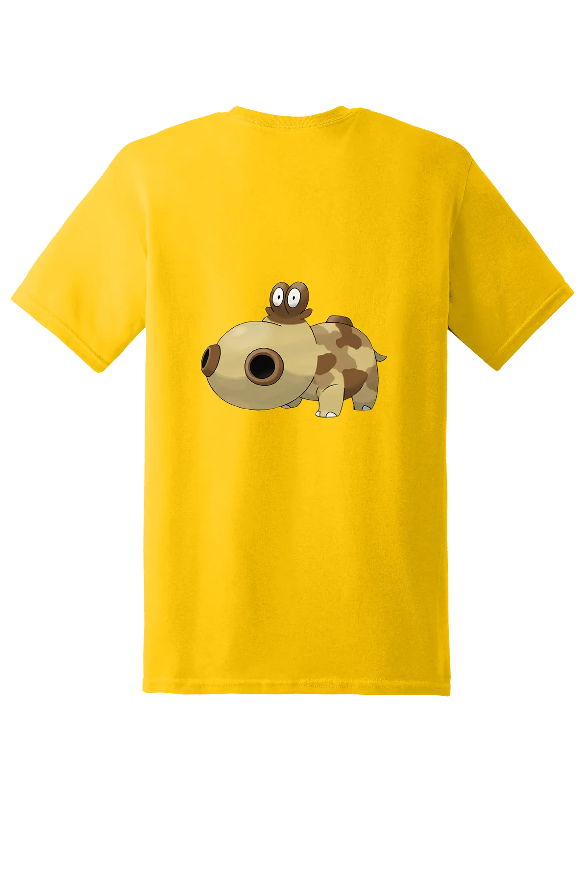 Pokemon Hippopotas Tee, Daisy, back print