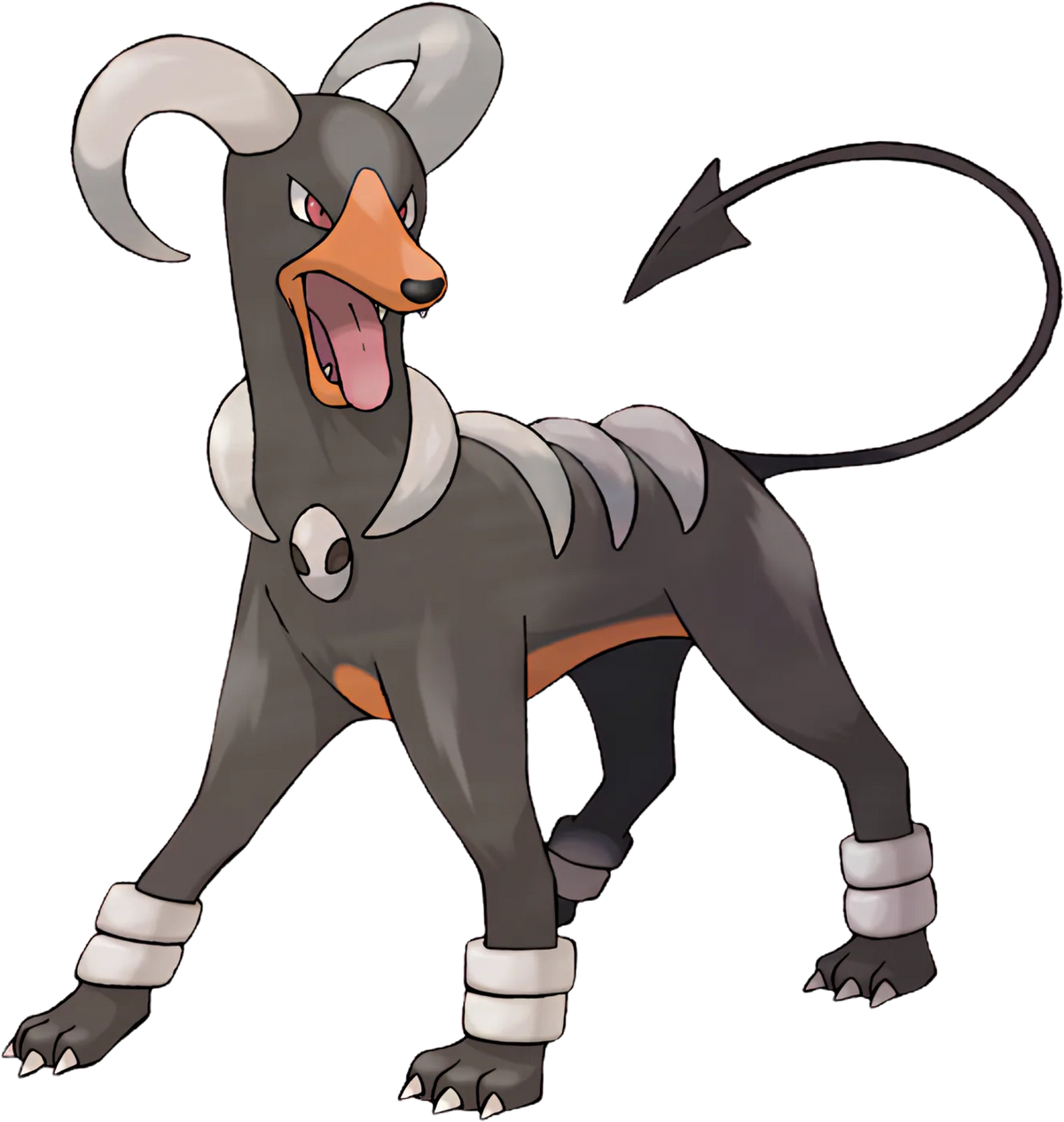 Pokemon Houndoom Tee, artwork, front print