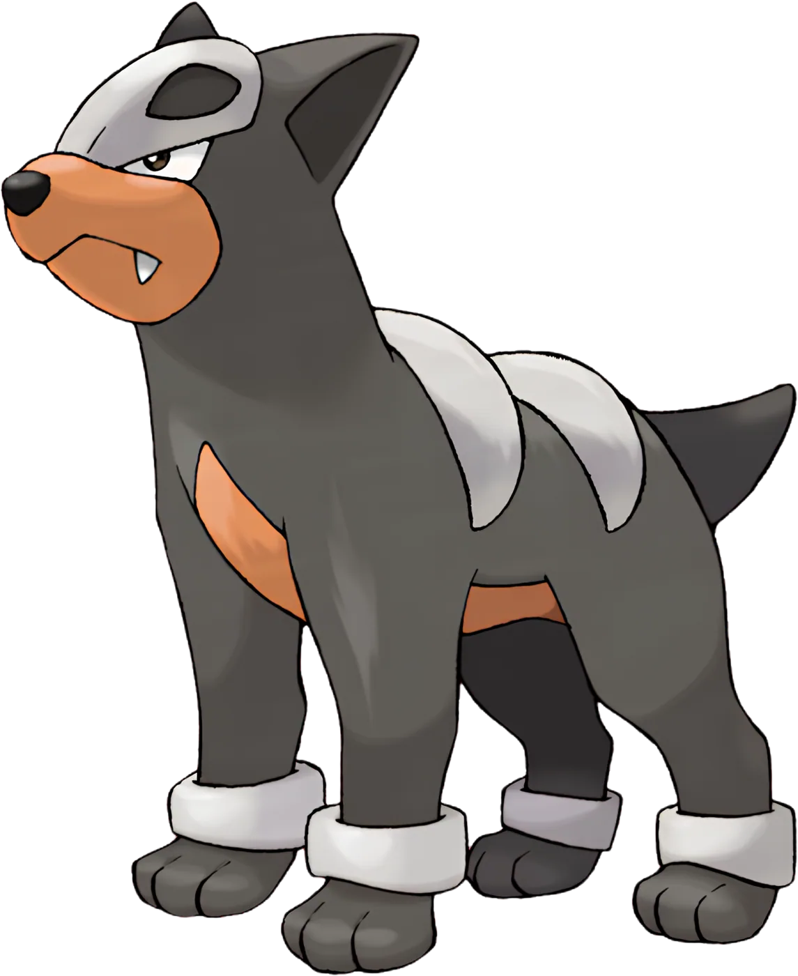 Pokemon Houndour Tee, artwork, front print