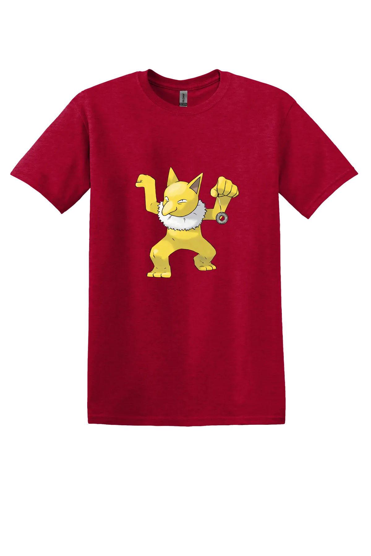 Pokemon Hypno Tee, Antique Cherry Red, front print