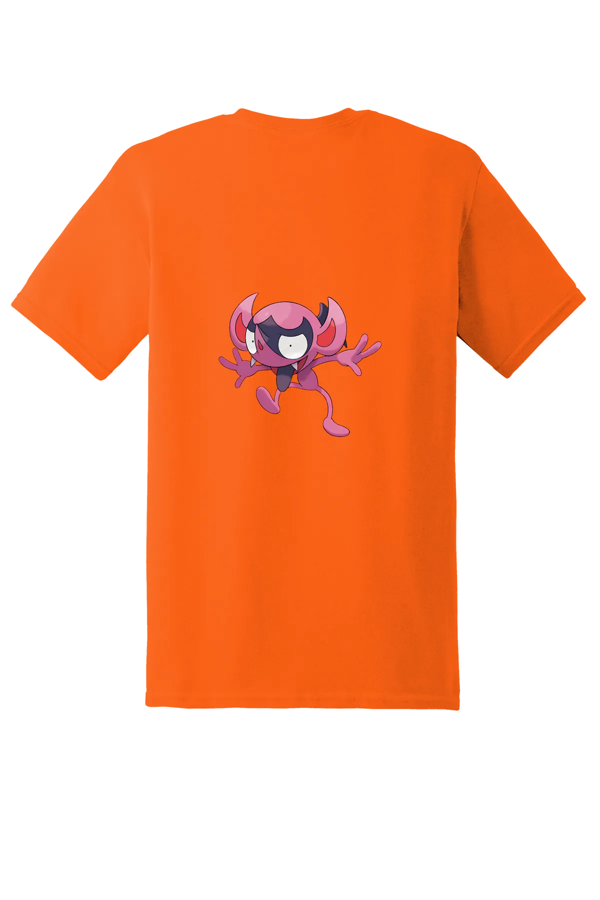 Pokemon Impidimp Tee, Orange, back print