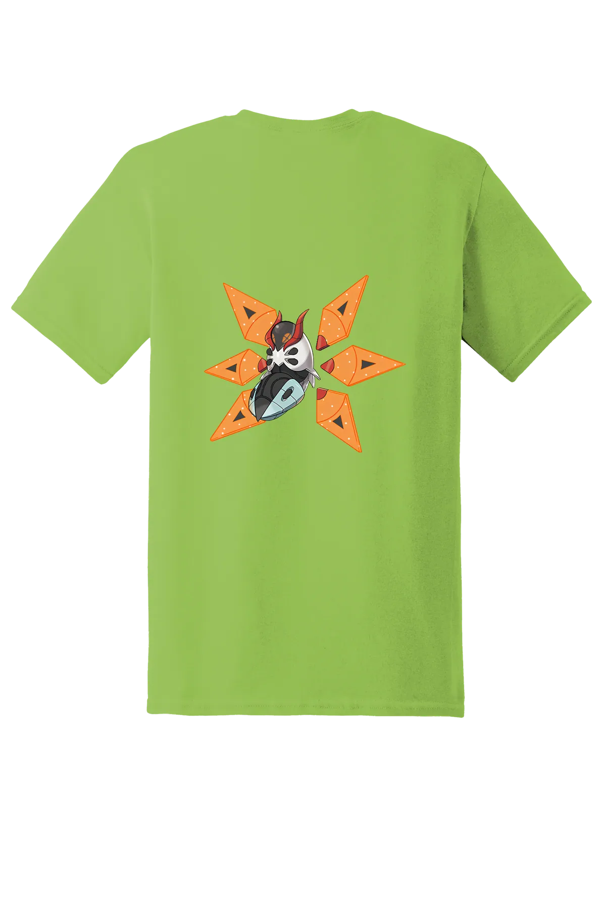 Pokemon Iron Moth Tee, Kiwi, back print