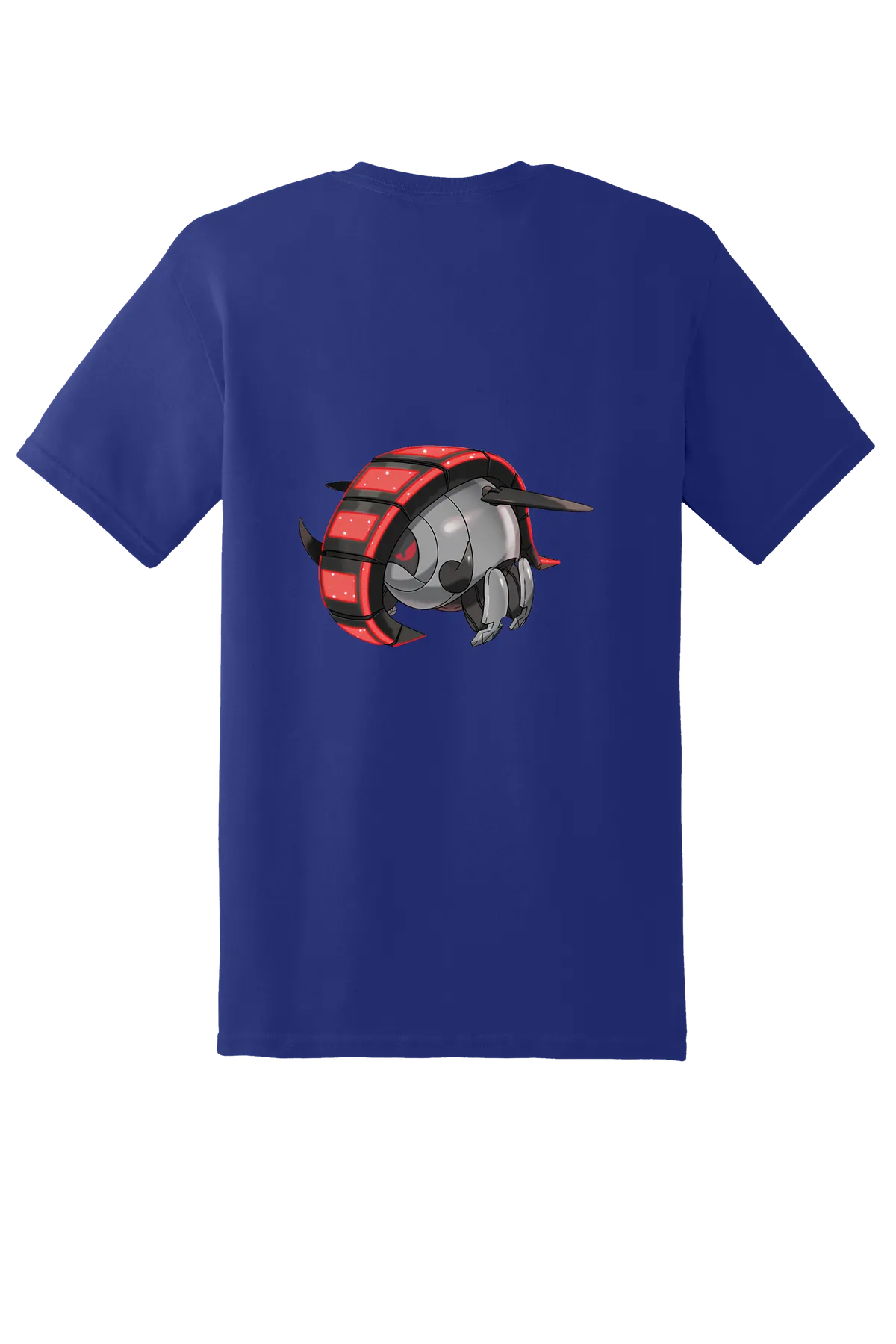 Pokemon Iron Treads Tee, Cobalt Purple, back print