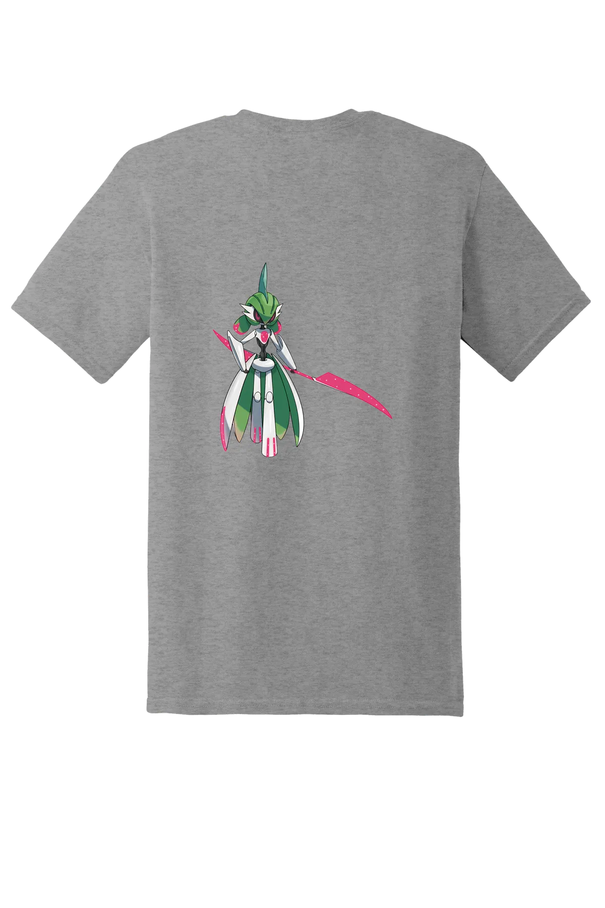 Pokemon Iron Valiant Tee, Sport Grey, back print