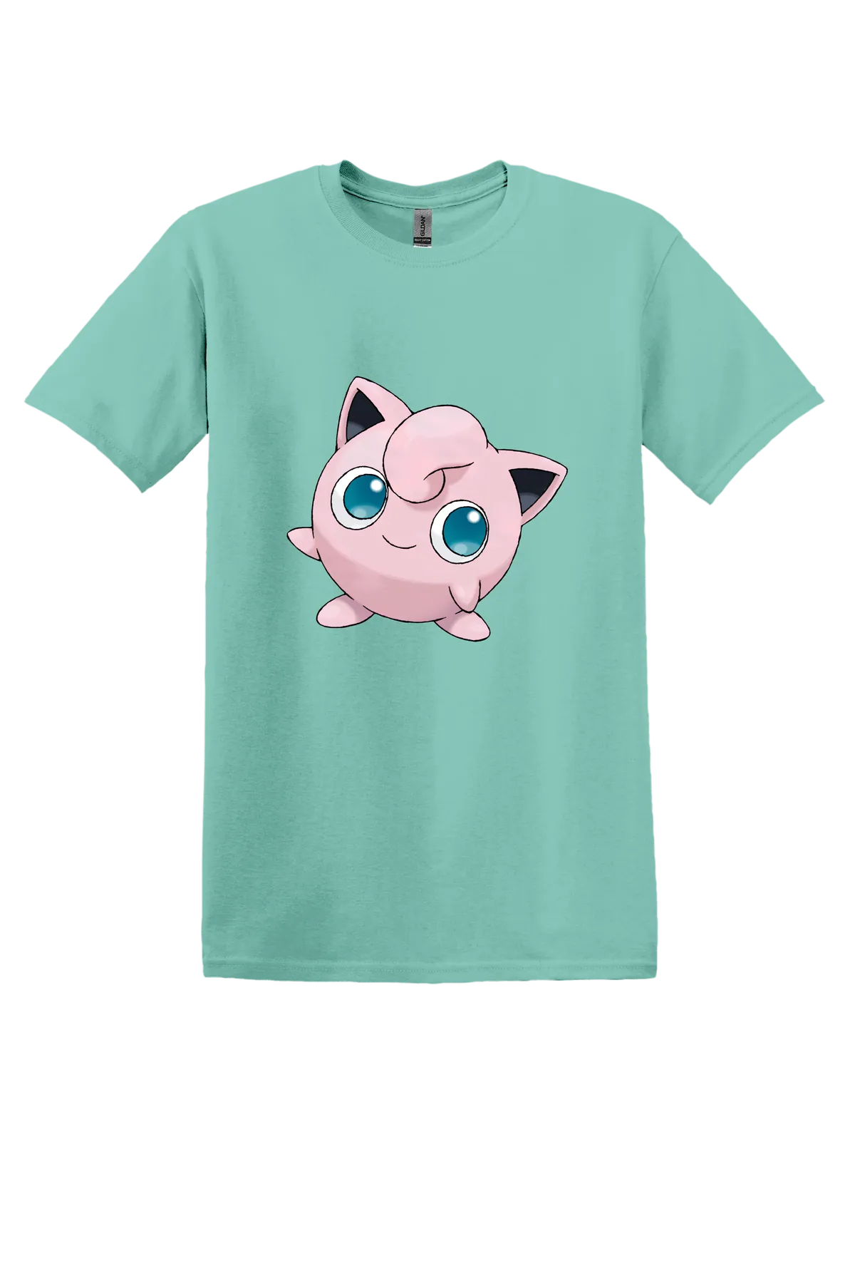 Pokemon Jigglypuff Tee, Aquatic, front print