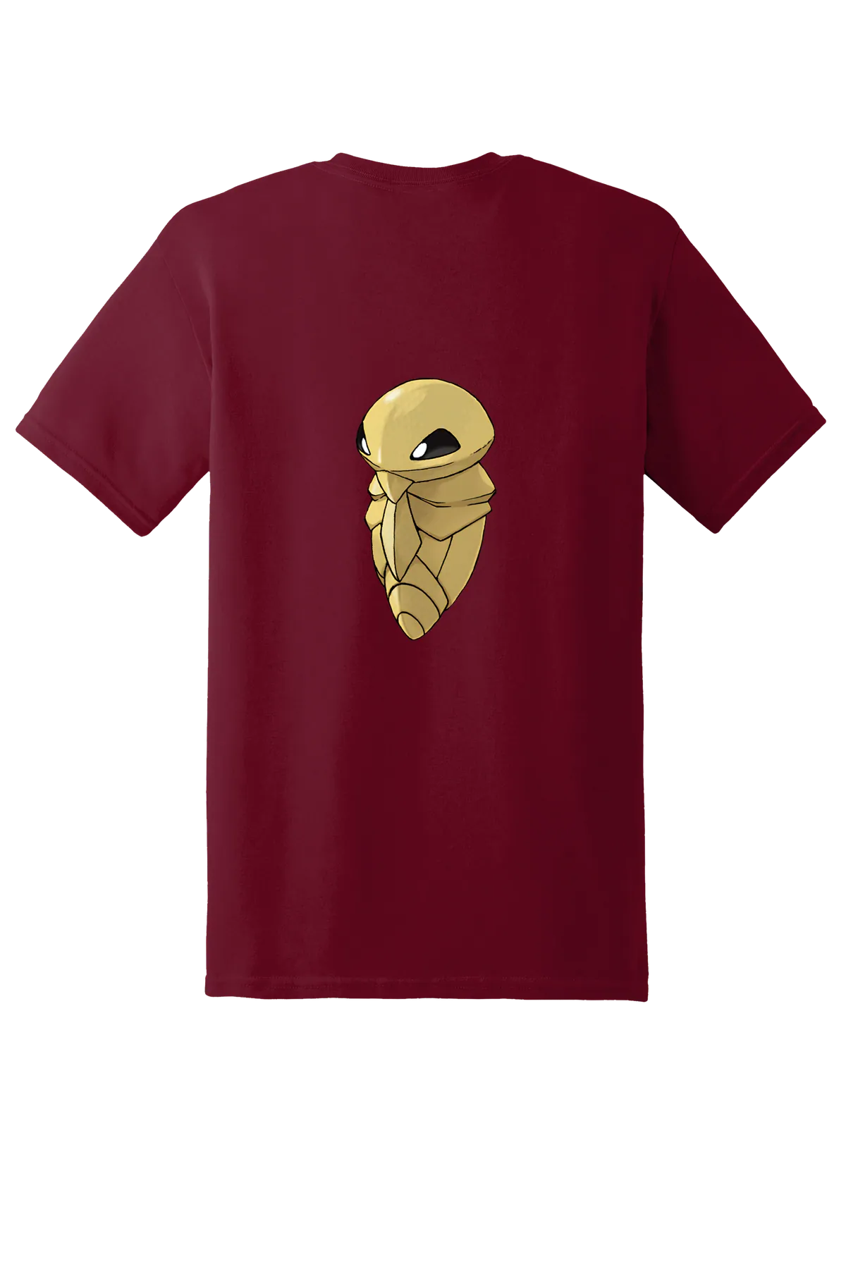 Pokemon Kakuna Tee, Garnet, back print
