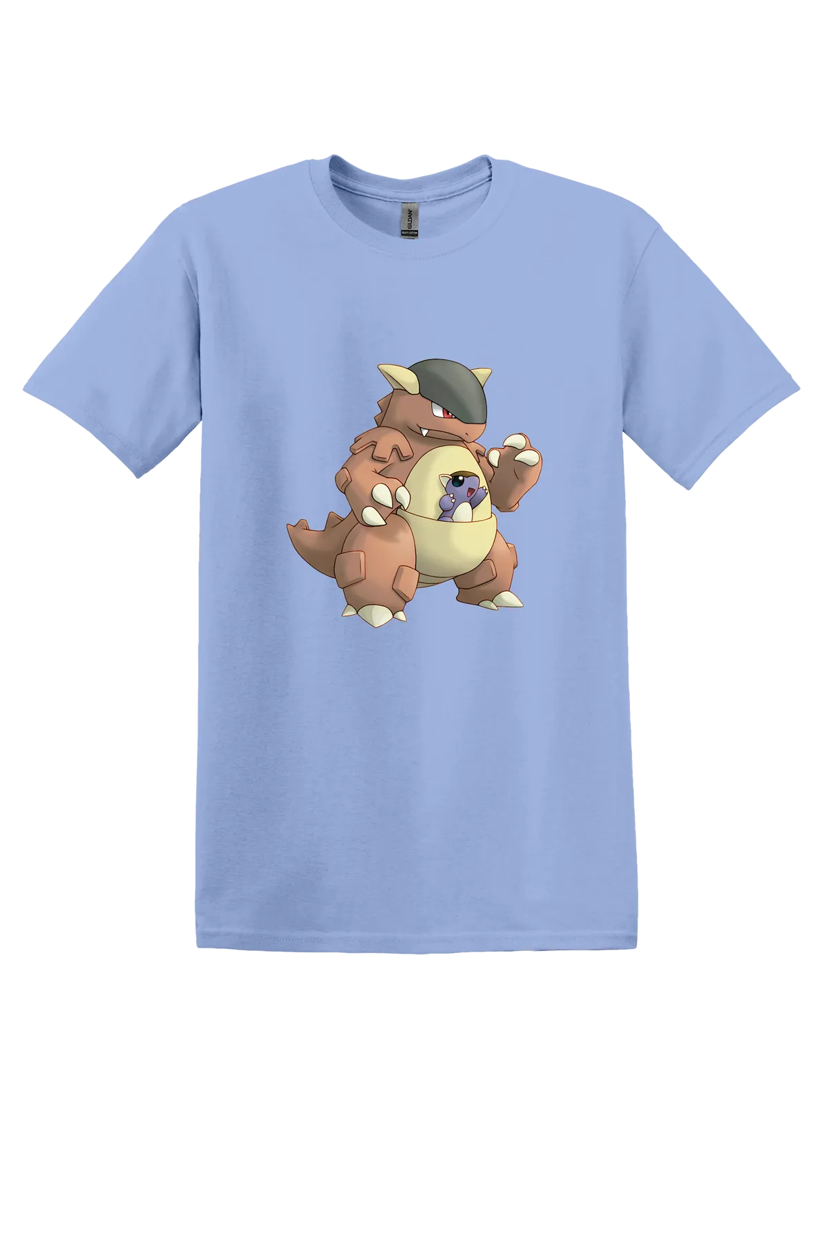 Pokemon Kangaskhan Tee, Carolina Blue, front print
