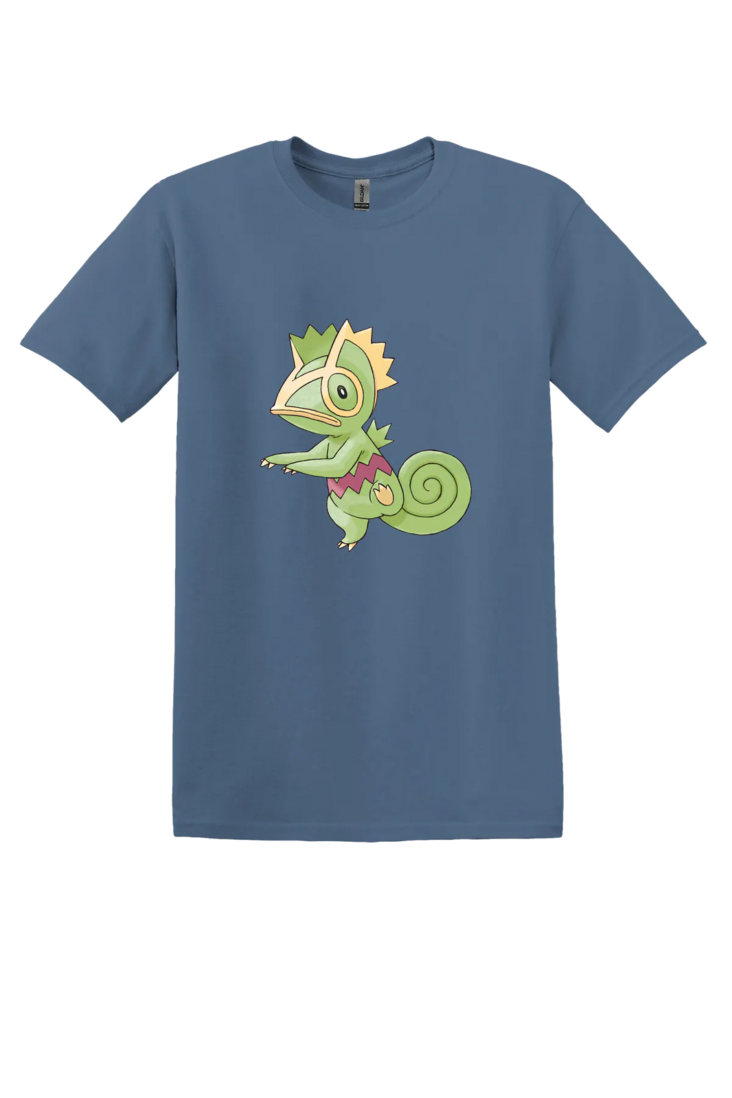 Pokemon Kecleon Tee, Indigo Blue, front print