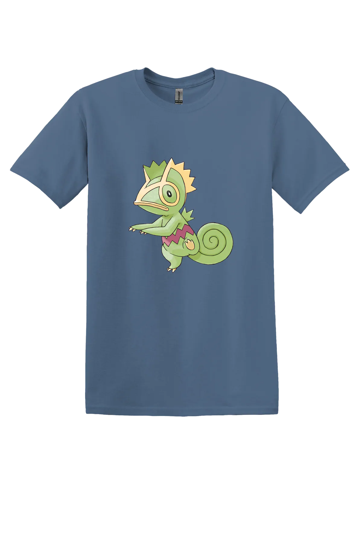 Pokemon Kecleon Tee, Indigo Blue, front print