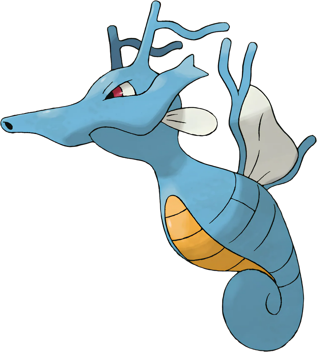 Pokemon Kingdra Tee, artwork, front print