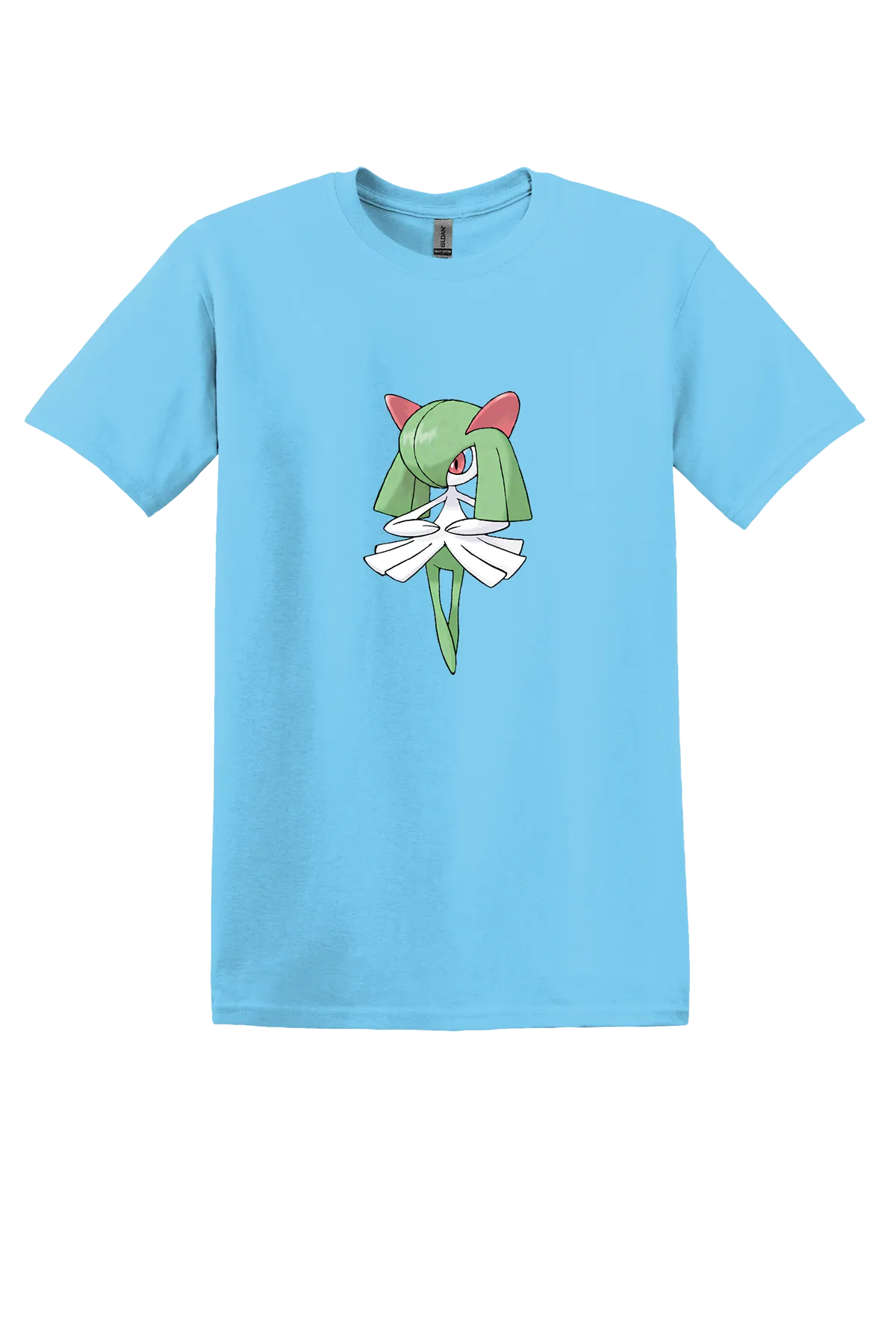Pokemon Kirlia Tee, Sky, front print