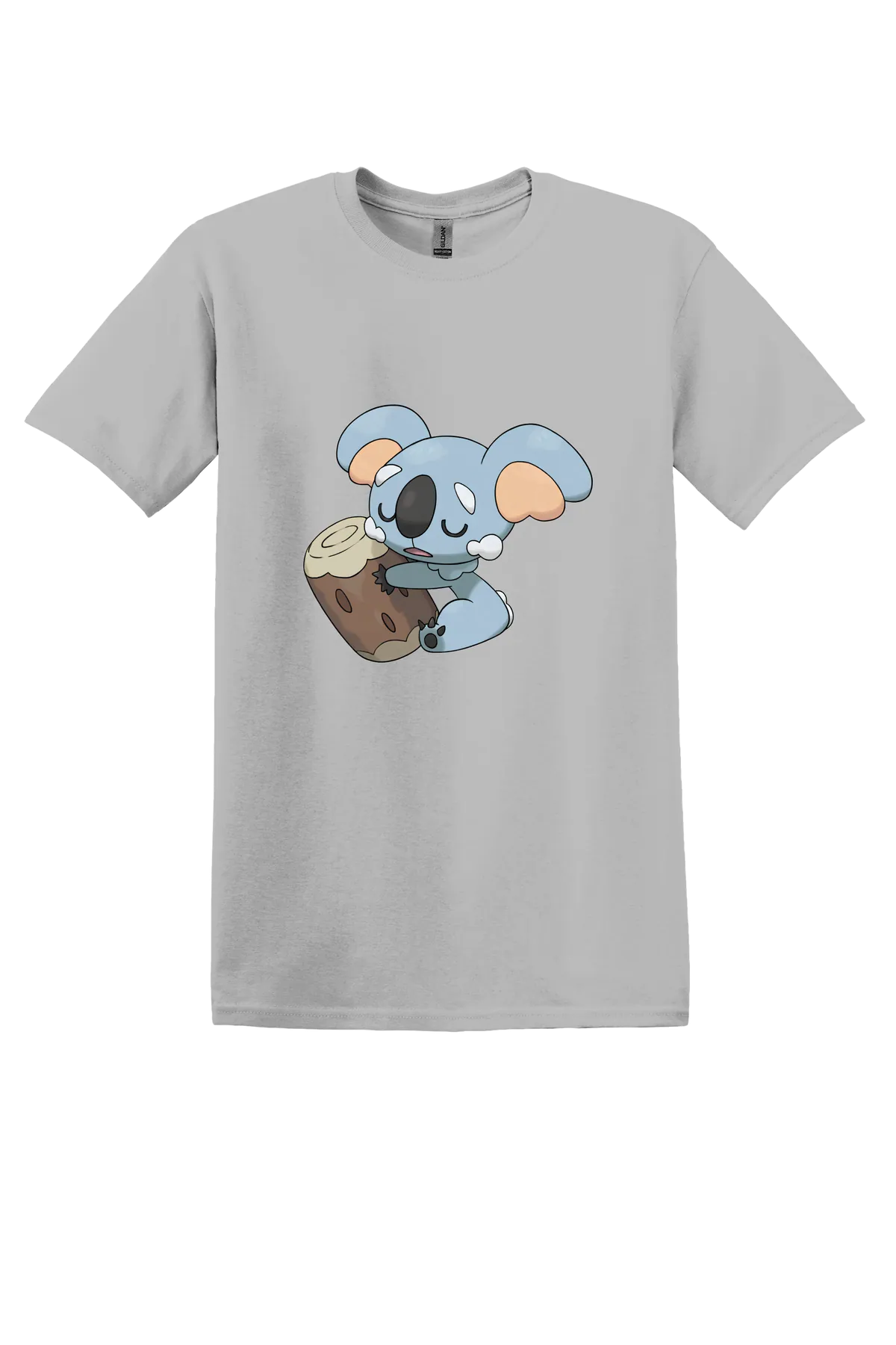 Pokemon Komala Tee, Ice Grey, front print