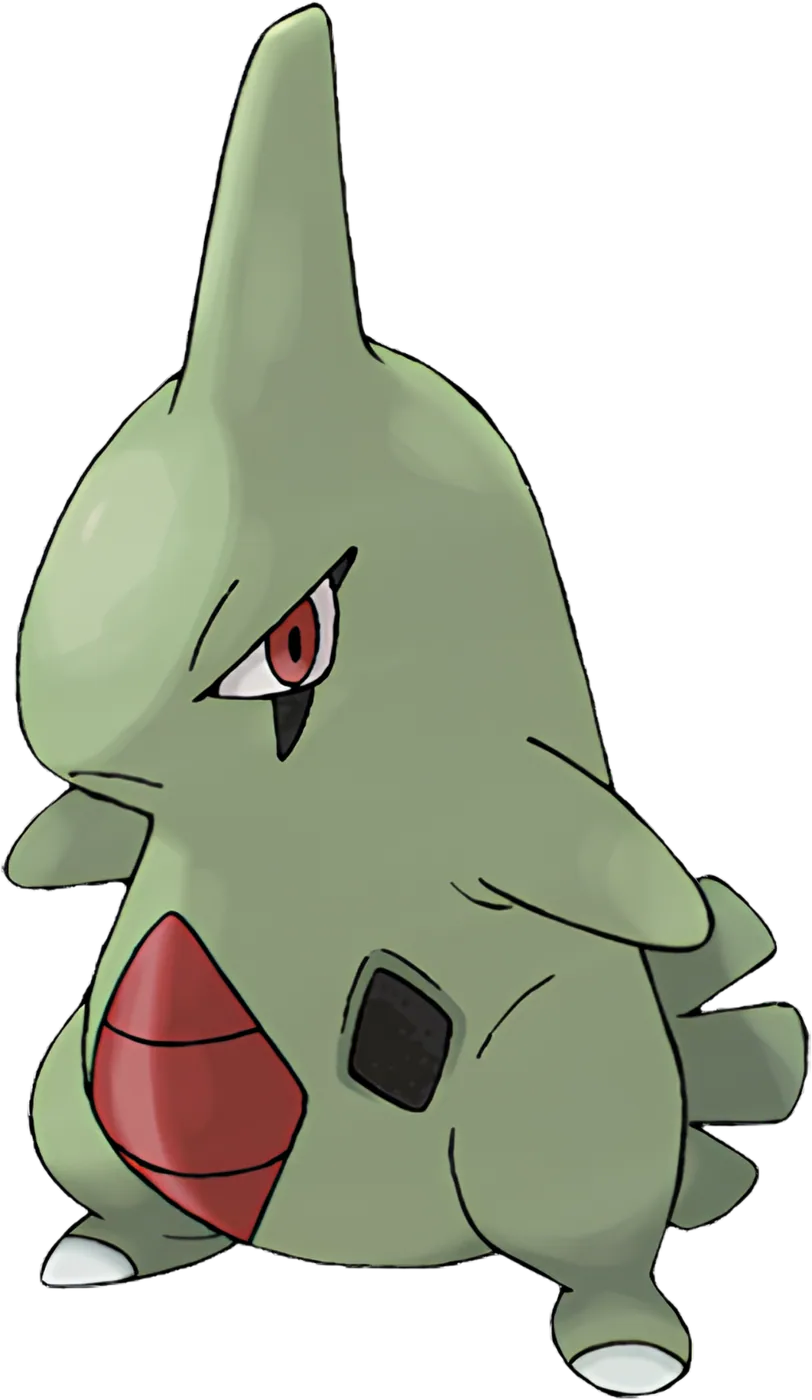 Pokemon Larvitar Tee, artwork, front print