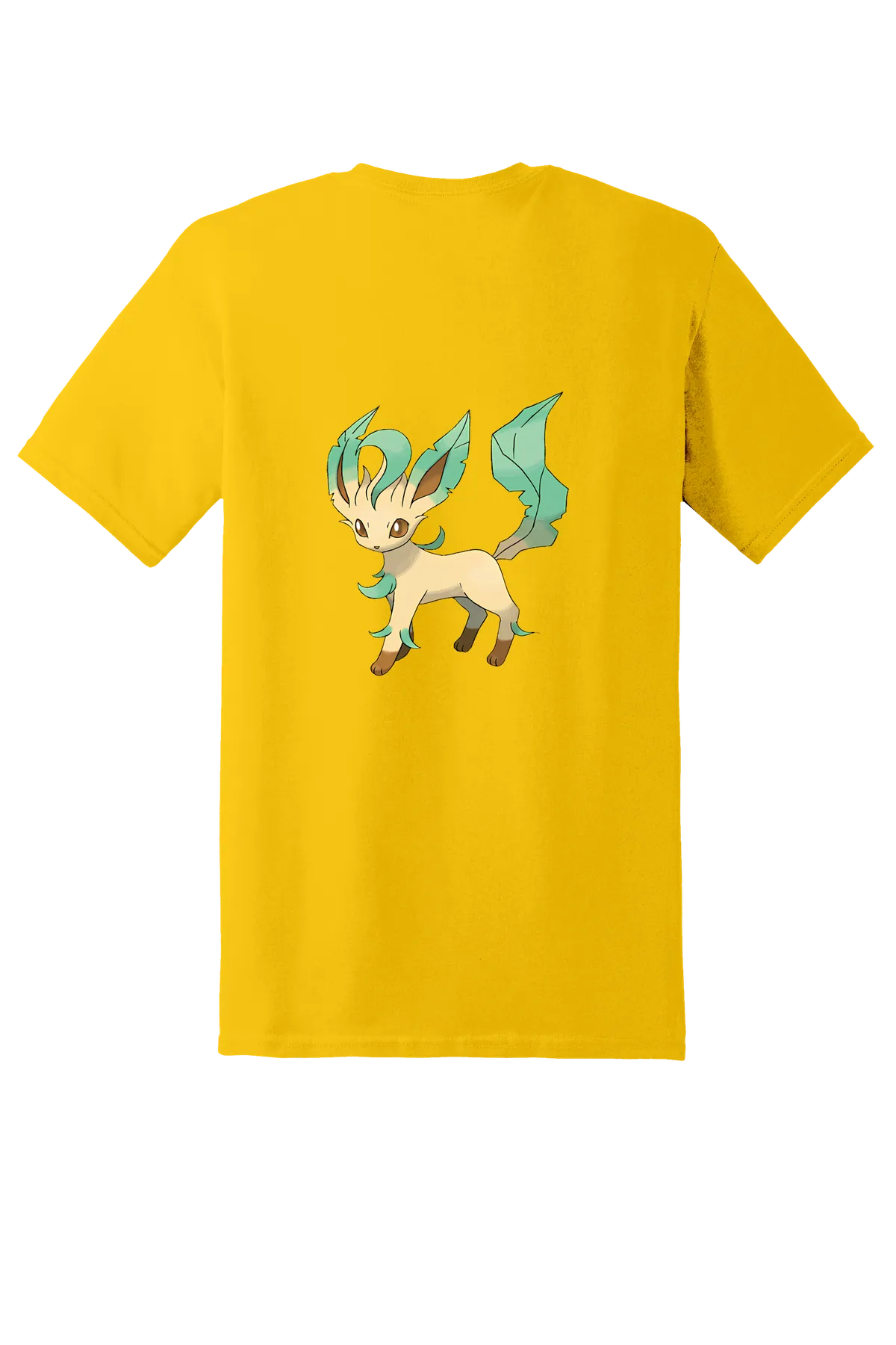 Pokemon Leafeon Tee, Daisy, back print