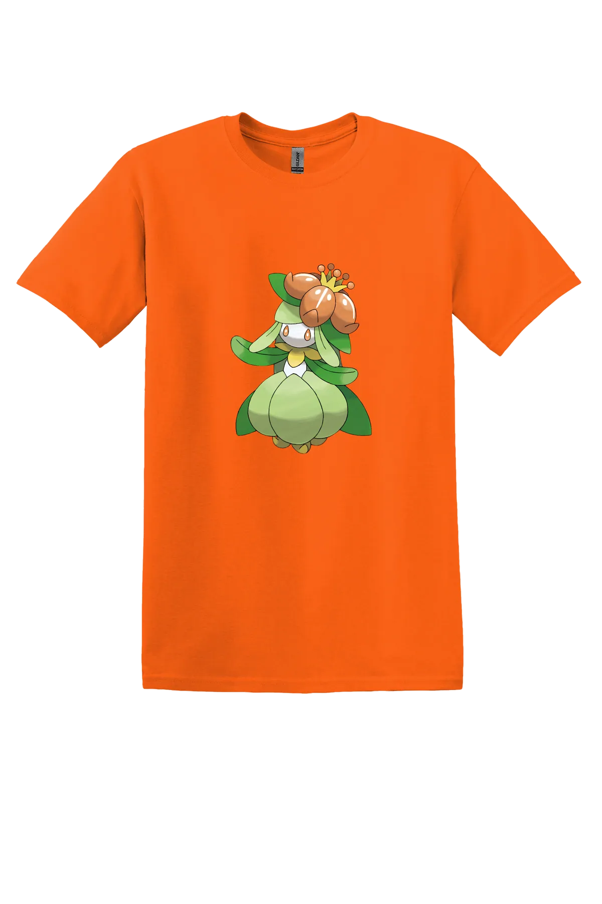 Pokemon Lilligant Tee, Orange, front print