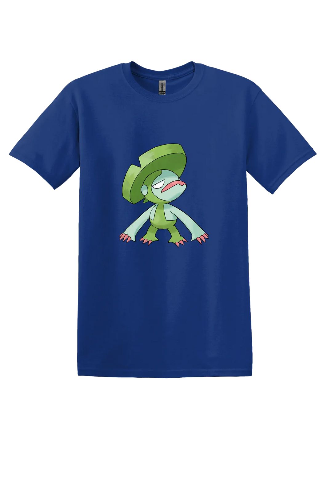 Pokemon Lombre Tee, Fan Deep Royal, front print
