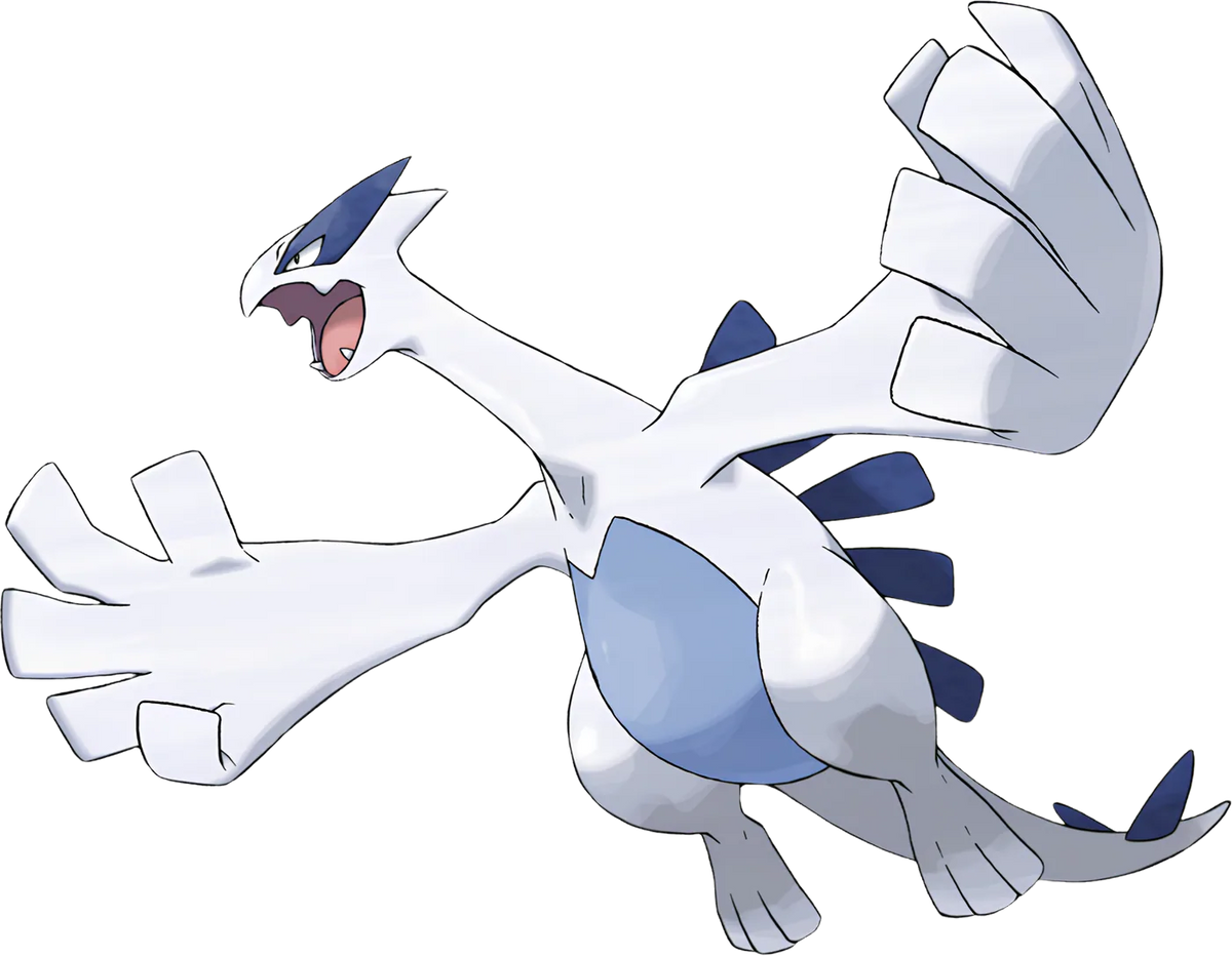 Pokemon Lugia Tee, artwork, front print