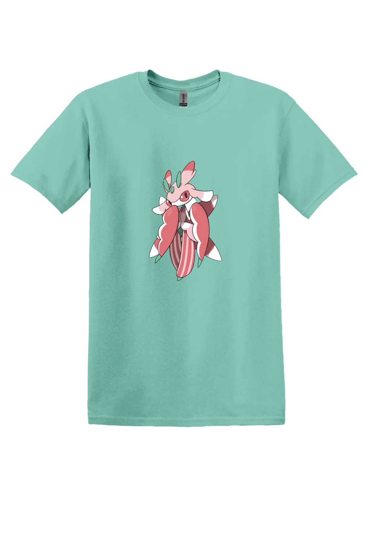 Pokemon Lurantis Tee, Aquatic, front print