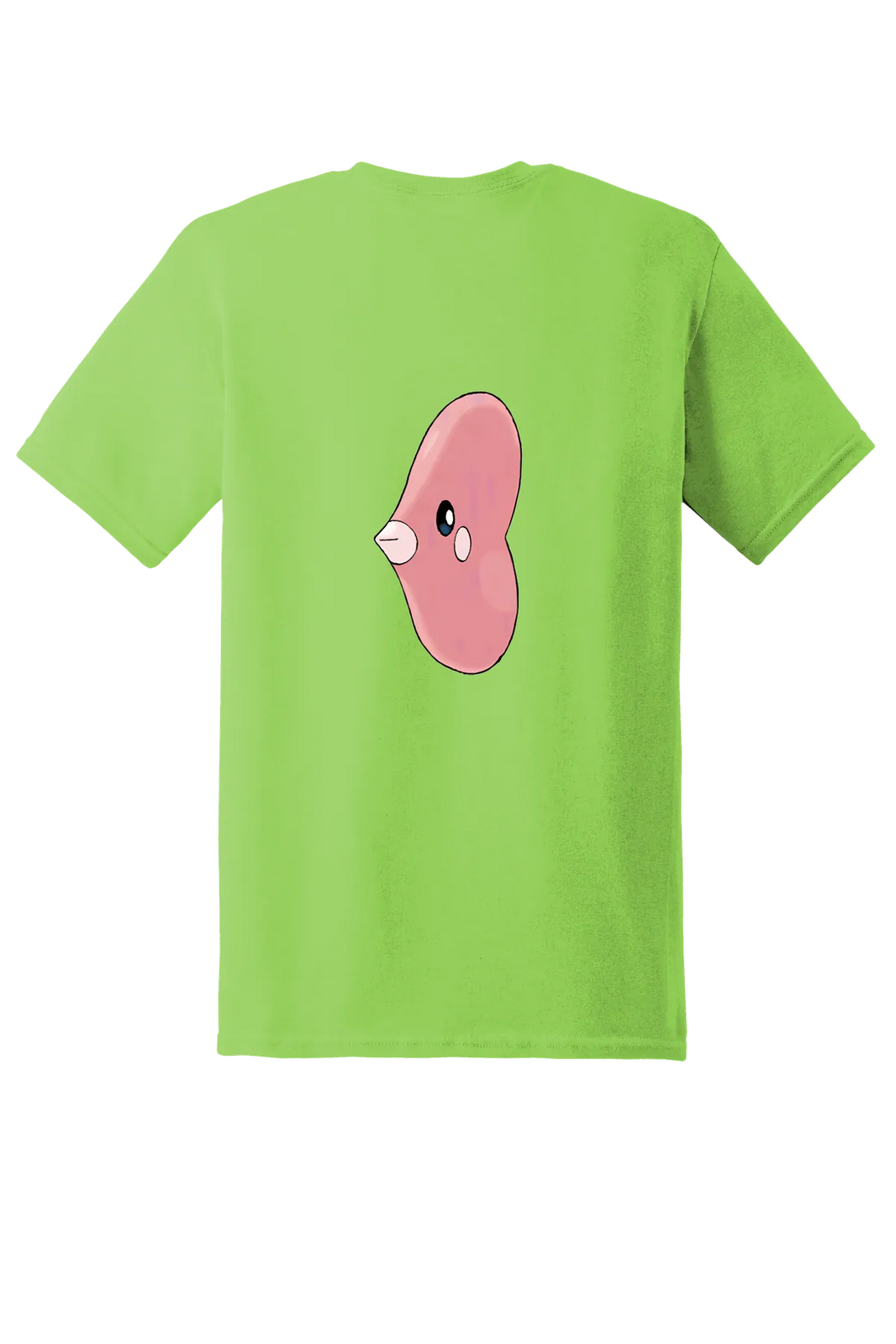 Pokemon Luvdisc Tee, Lime, back print