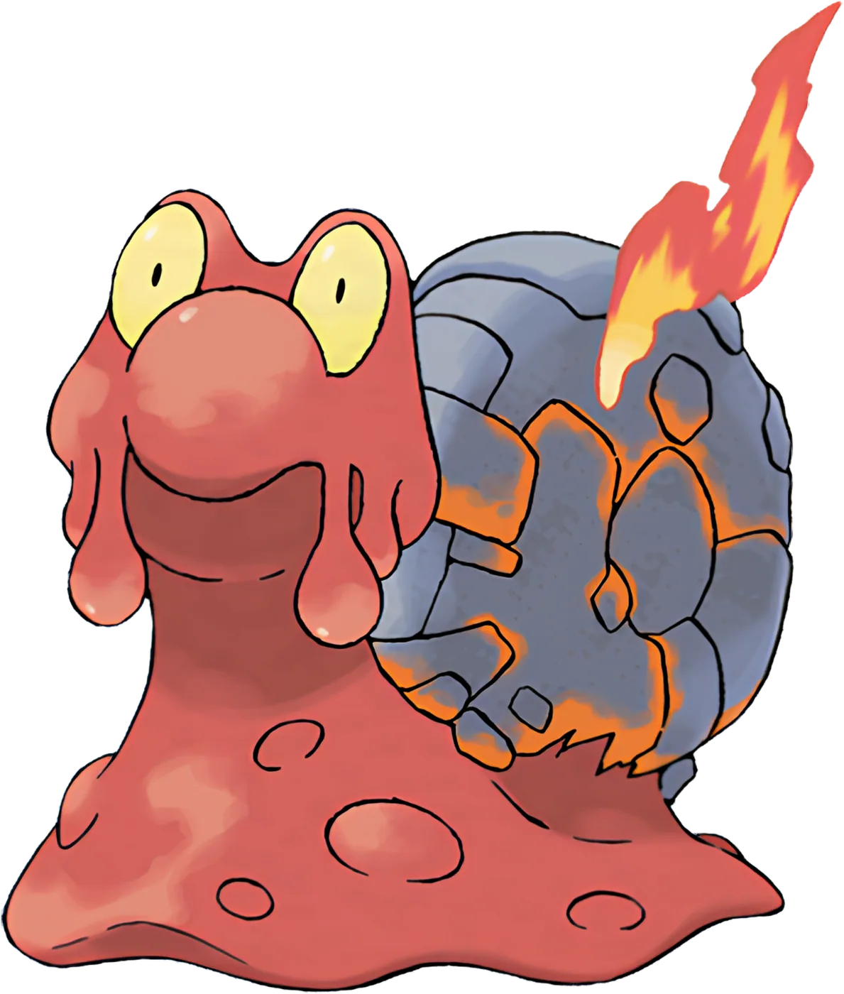 Pokemon Magcargo Tee, artwork, front print