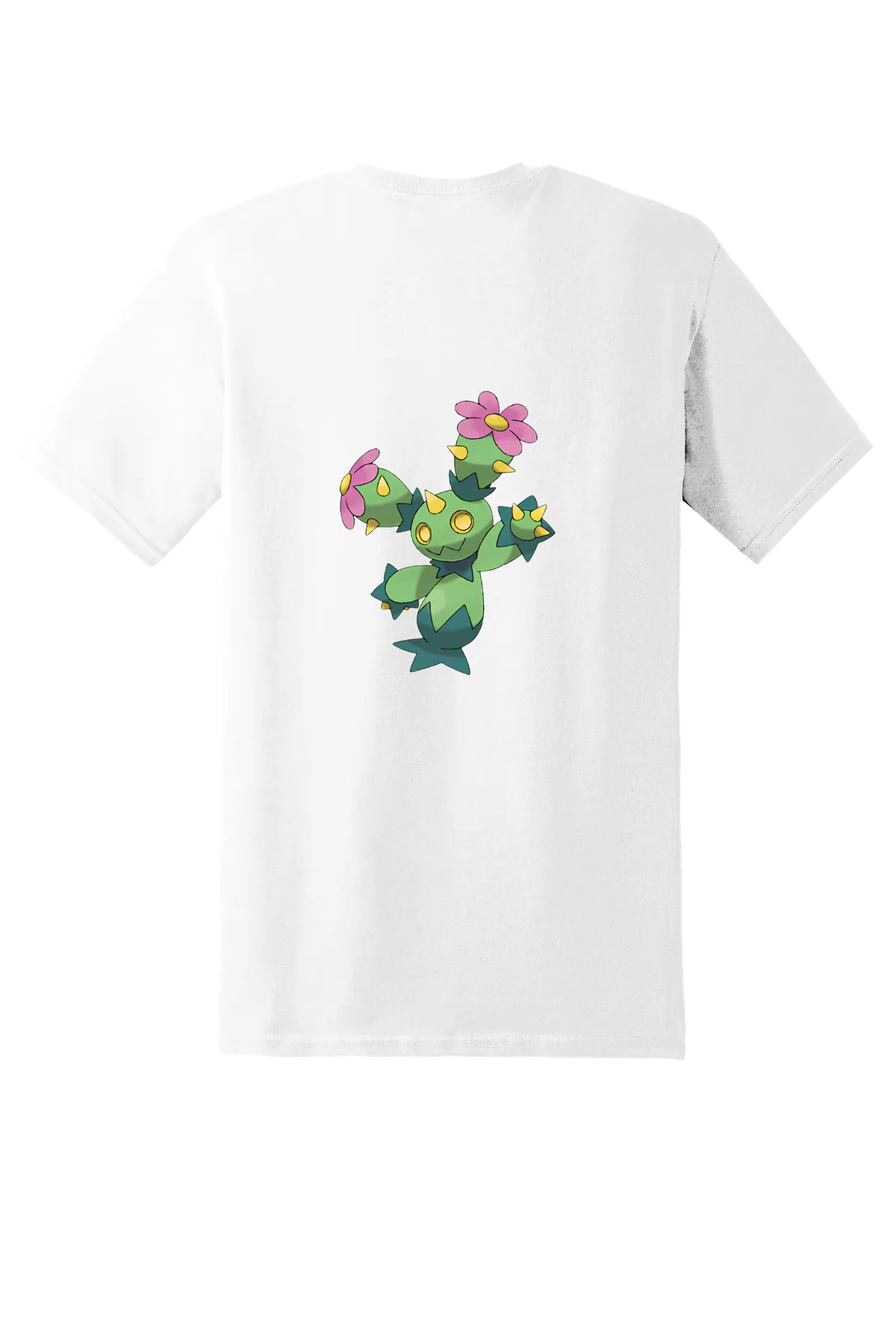 Pokemon Maractus Tee, White, back print