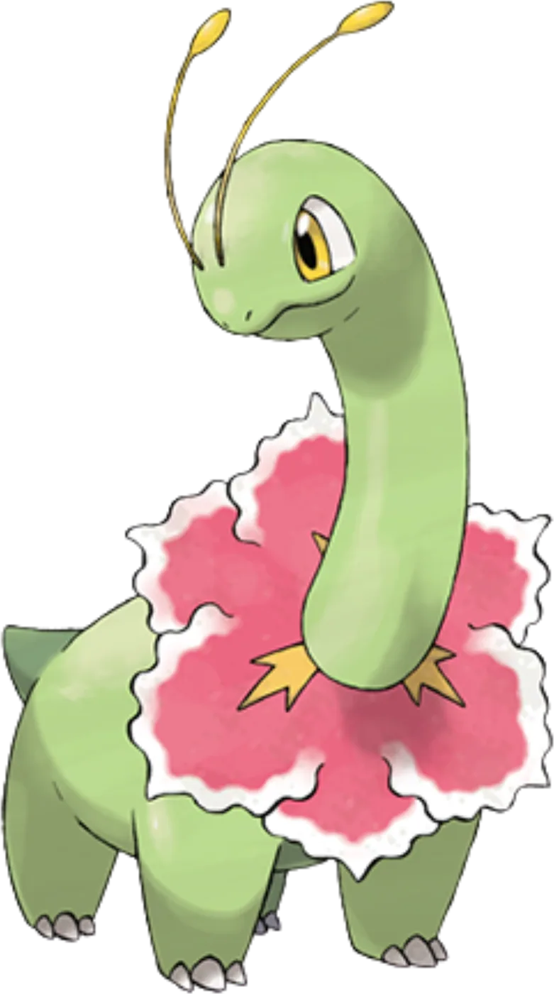 Pokemon Meganium Tee, artwork, front print