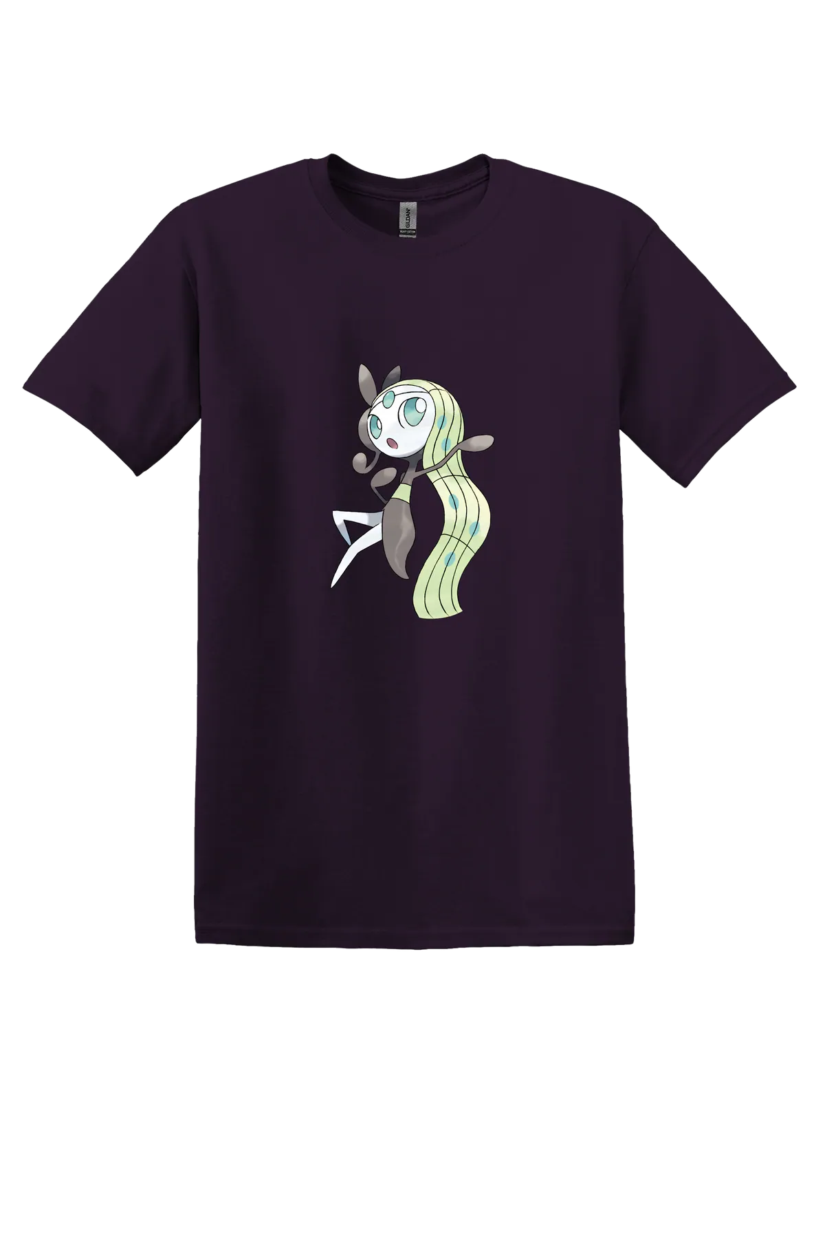 Pokemon Meloetta Tee, Blackberry, front print