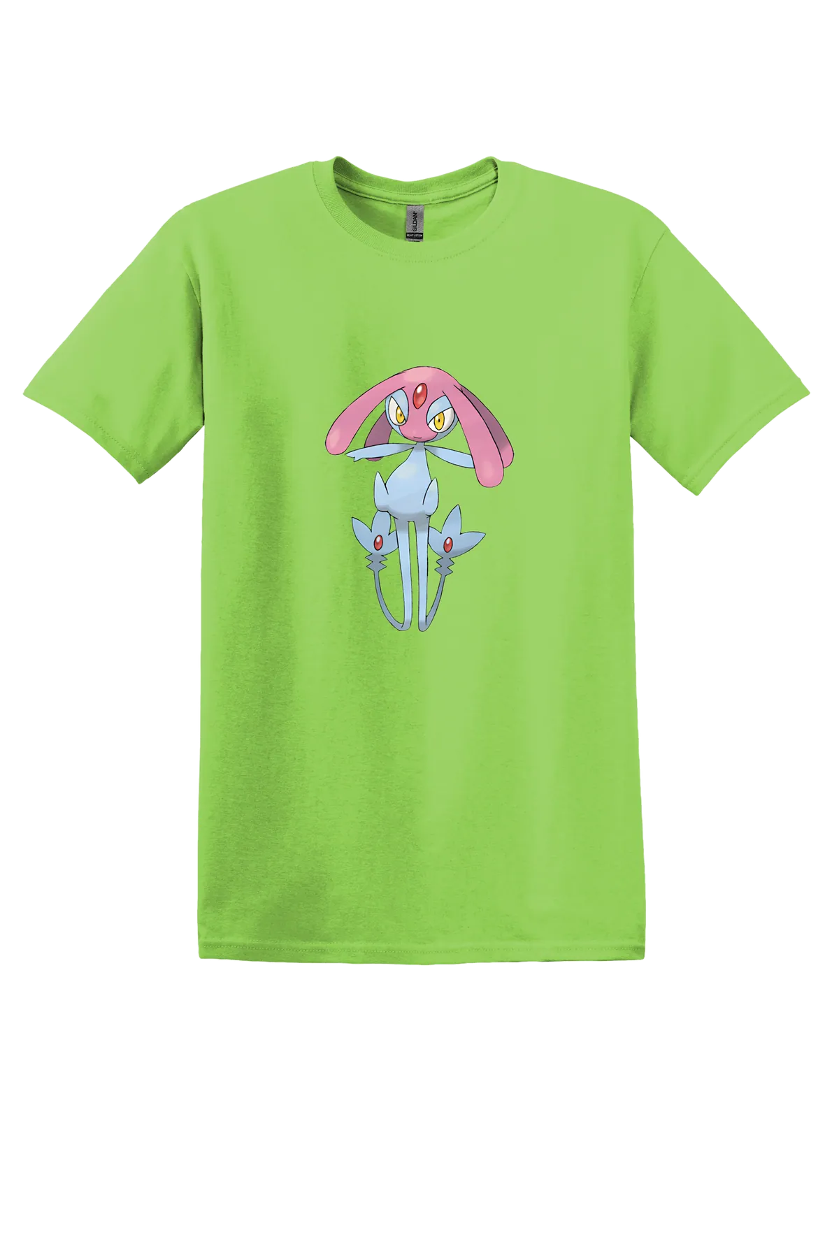Pokemon Mesprit Tee, Lime, front print