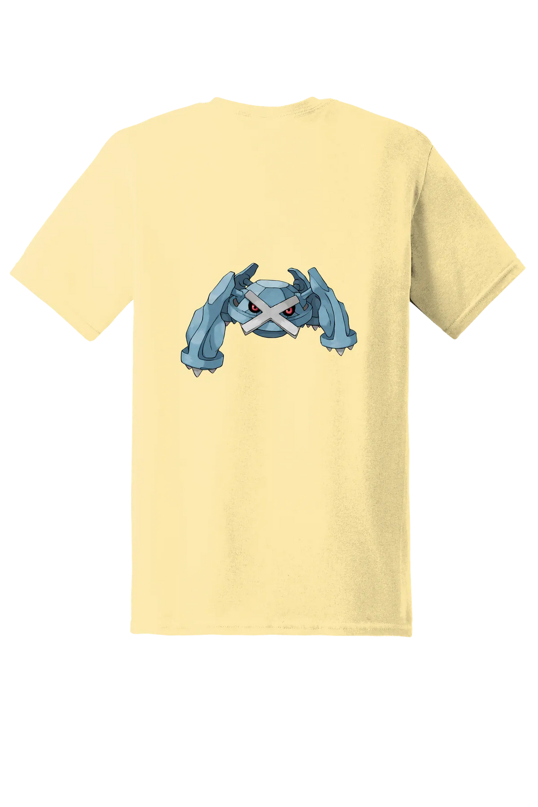 Pokemon Metagross Tee, Yellow Haze, back print
