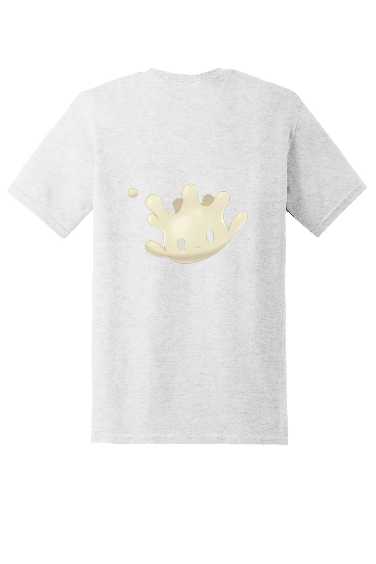 Pokemon Milcery Tee, Ash Grey, back print