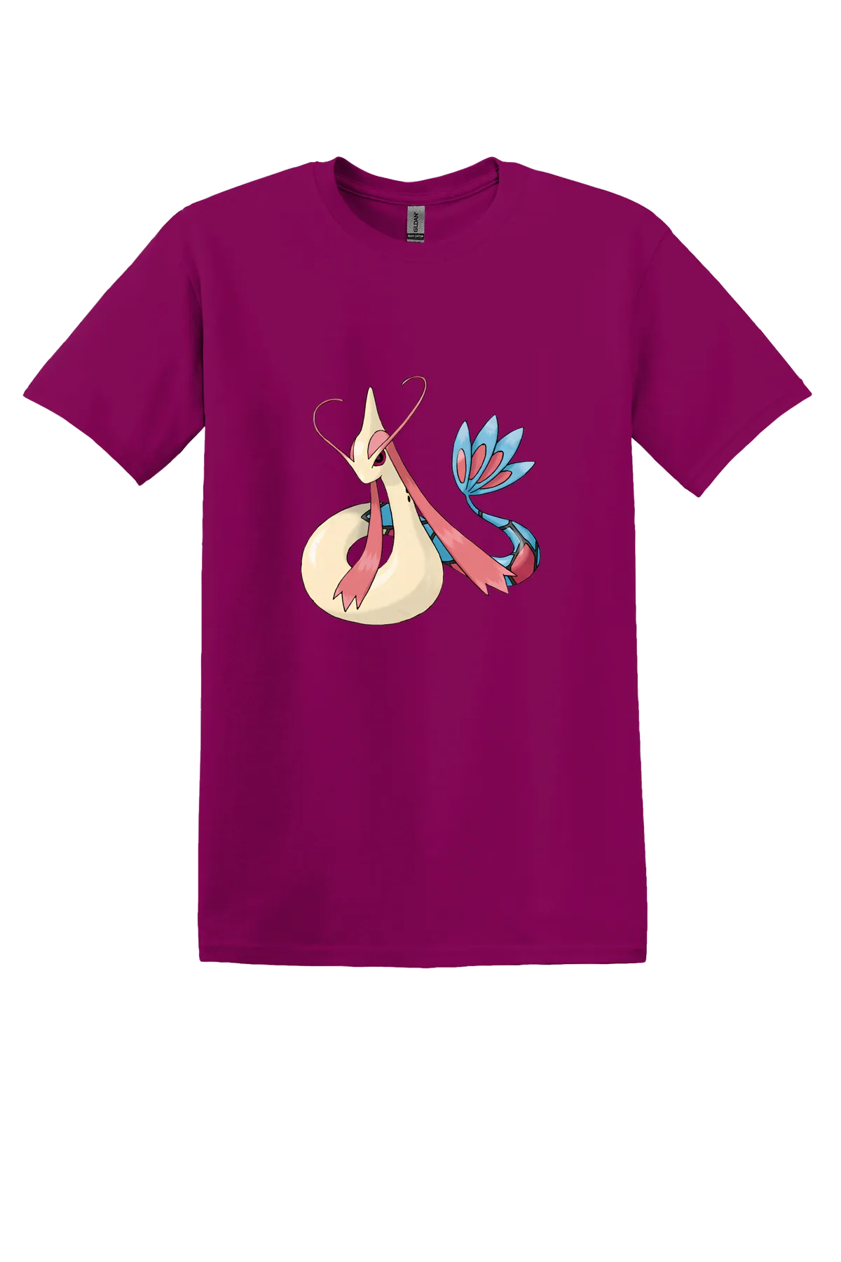 Pokemon Milotic Tee, Berry, front print