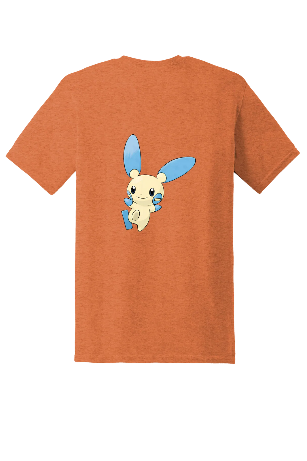 Pokemon Minun Tee, Sunset, back print