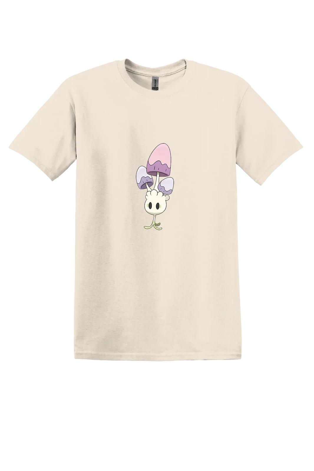 Pokemon Morelull Tee, Natural, front print