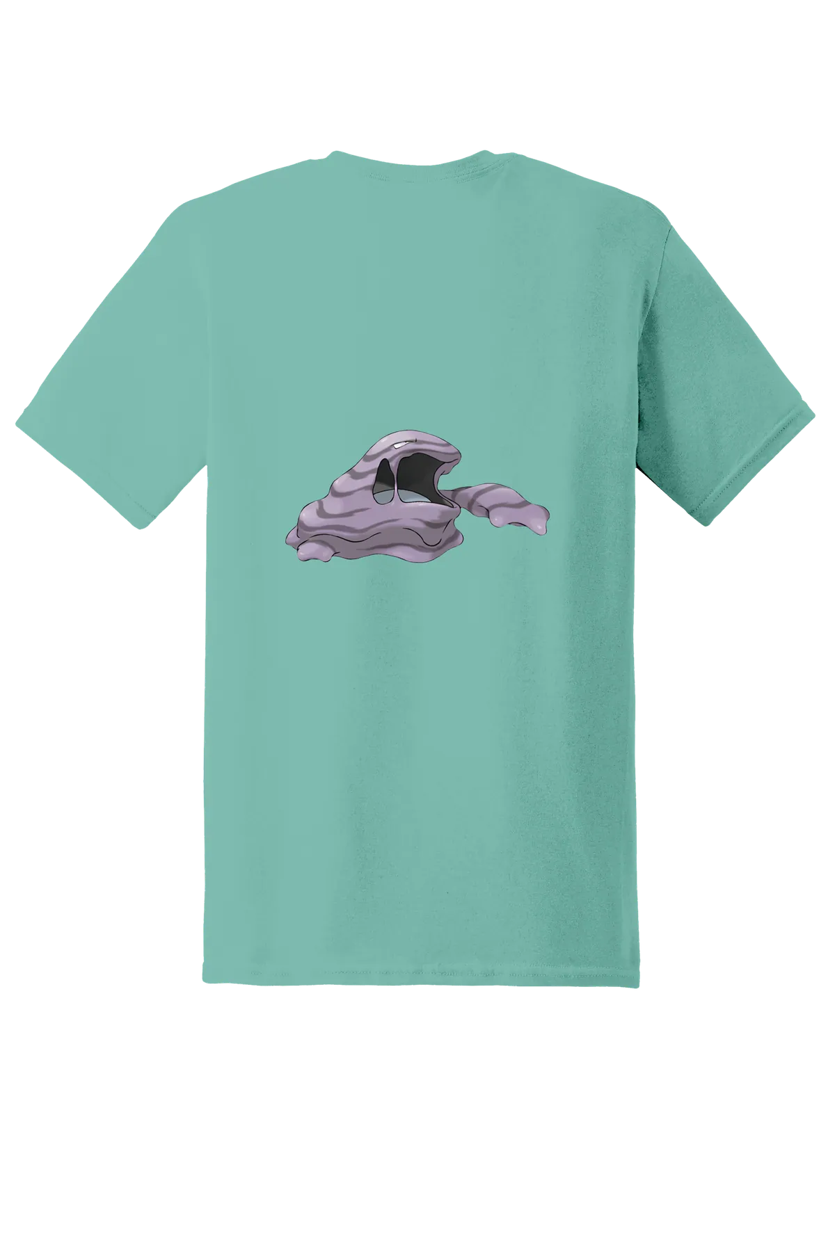 Pokemon Muk Tee, Aquatic, back print