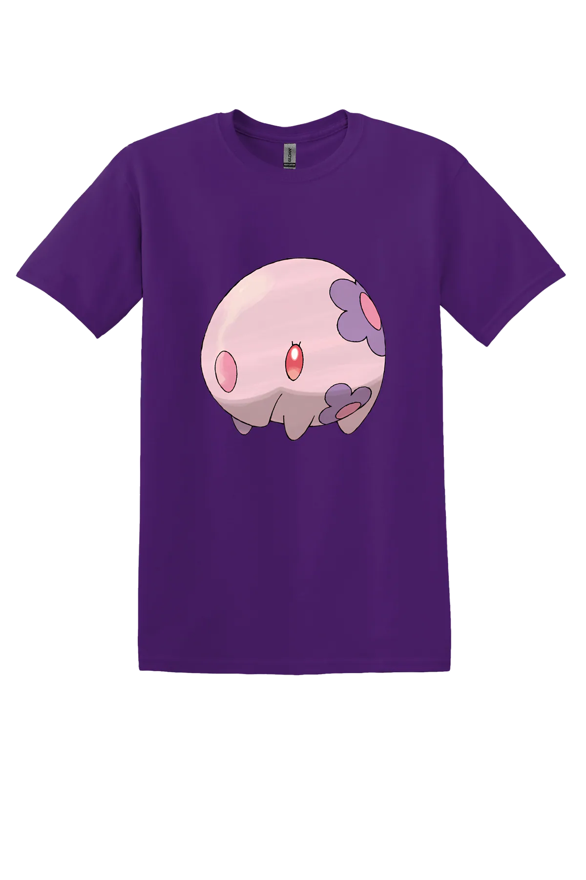 Pokemon Munna Tee, Purple, front print