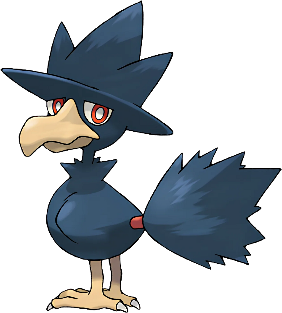 Pokemon Murkrow Tee, artwork, front print