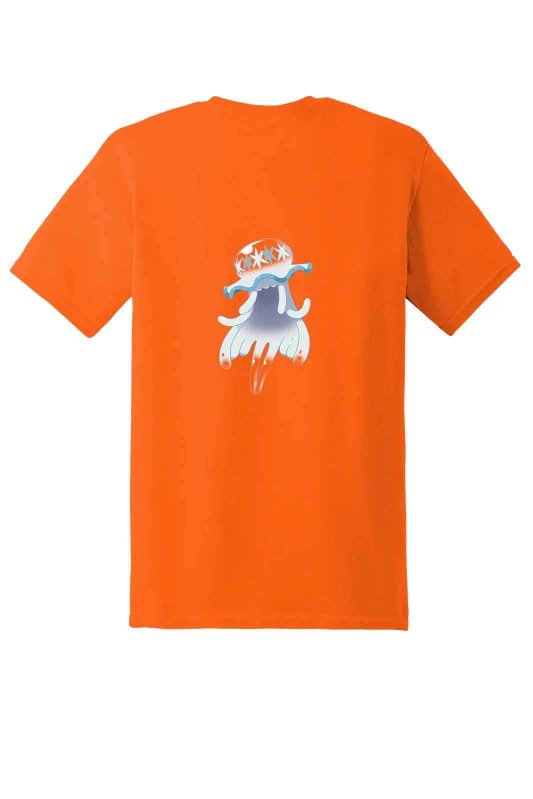 Pokemon Nihilego Tee, Orange, back print