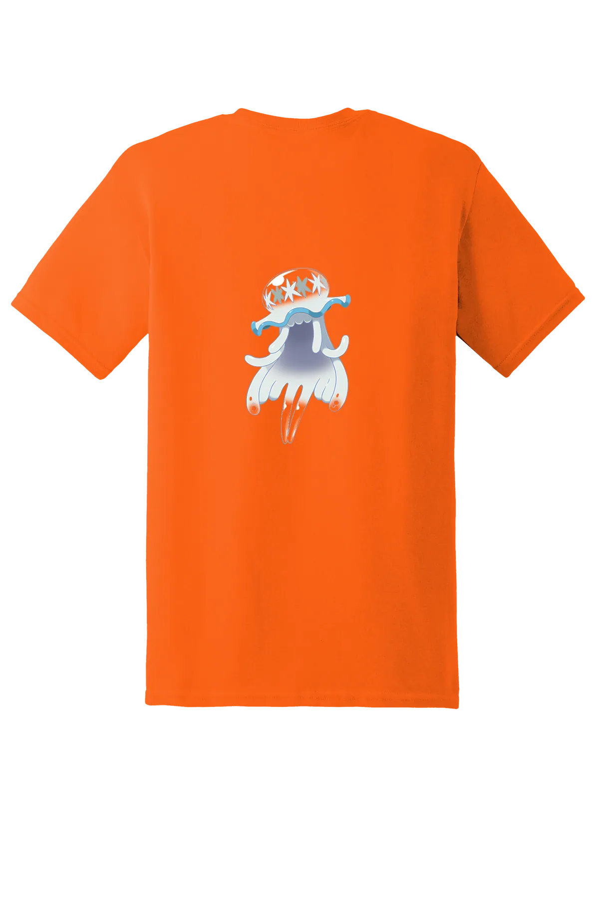 Pokemon Nihilego Tee, Orange, back print
