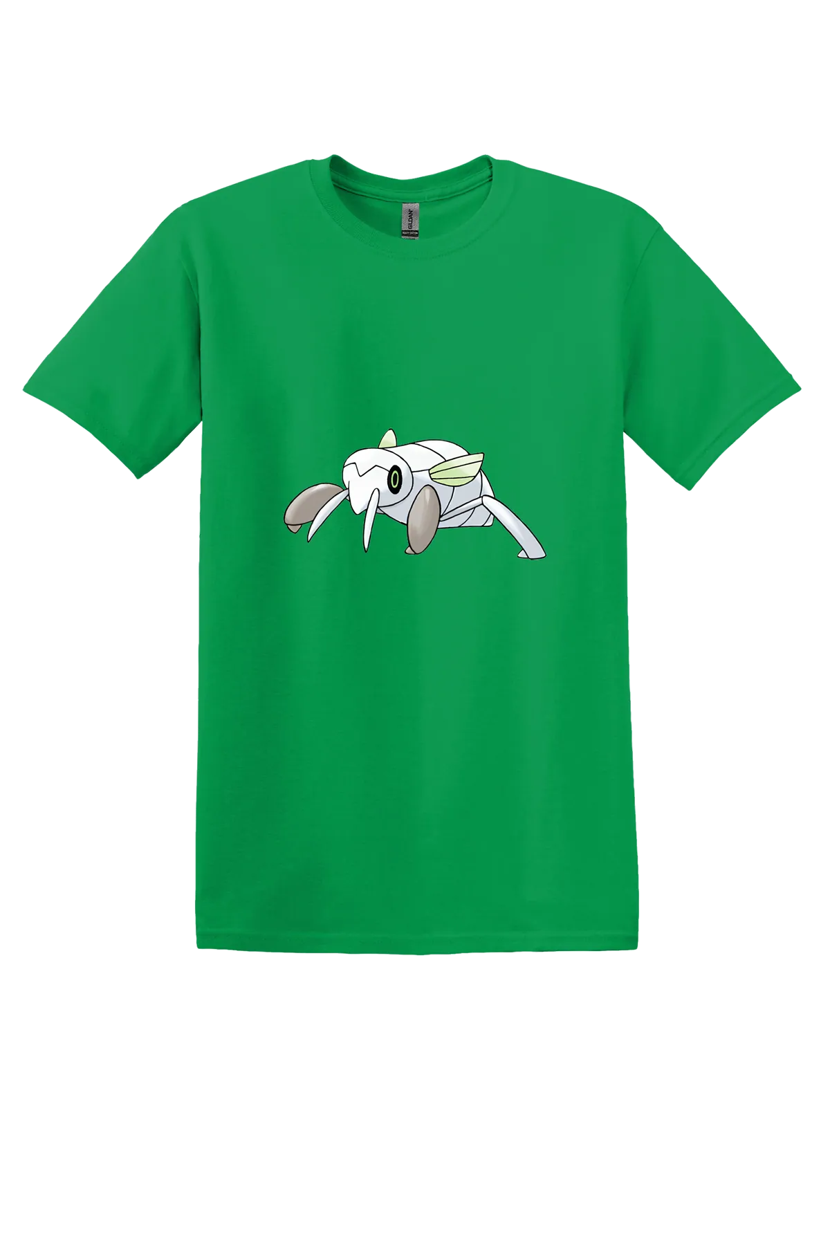 Pokemon Nincada Tee, Irish Green, front print