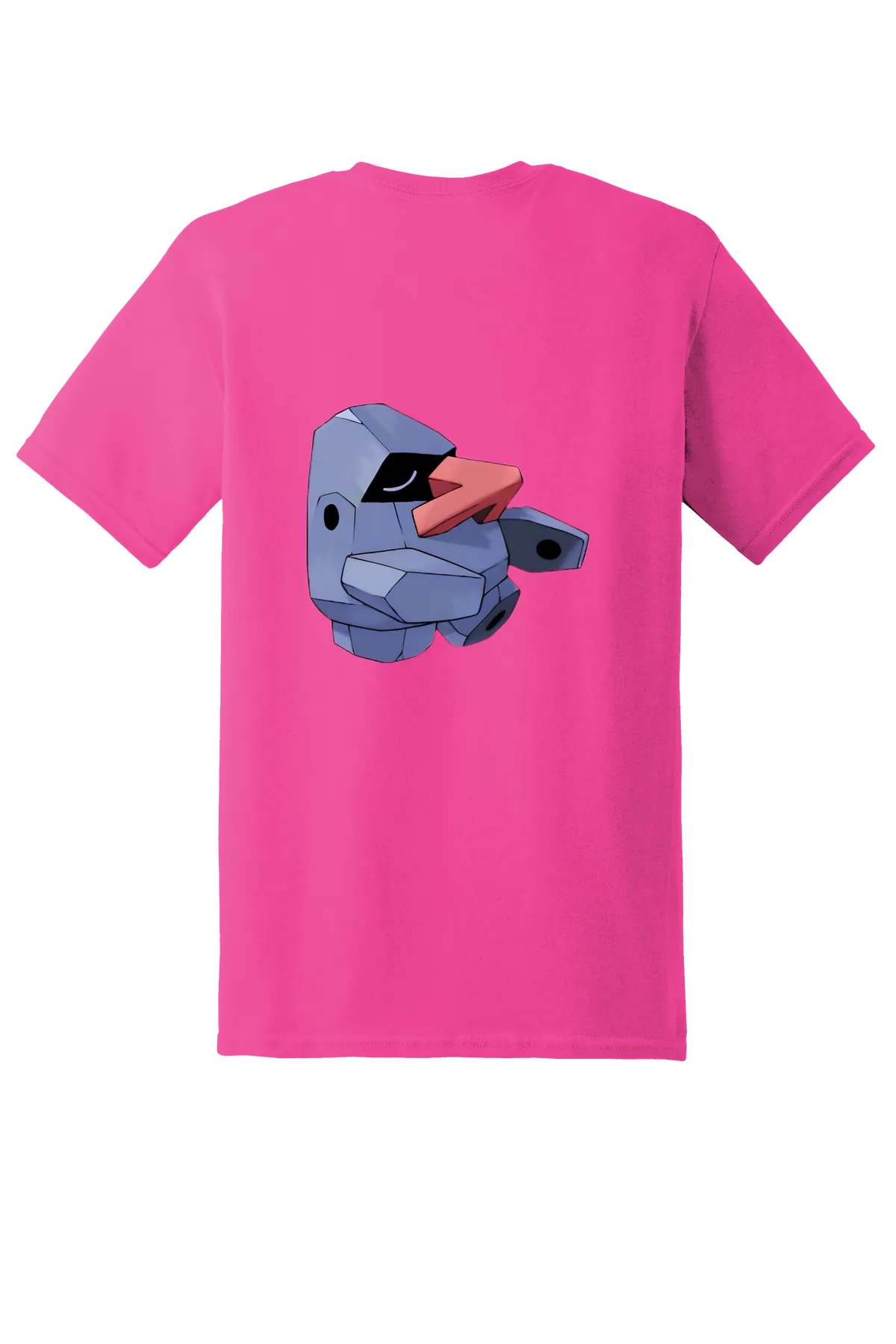 Pokemon Nosepass Tee, Heliconia, back print