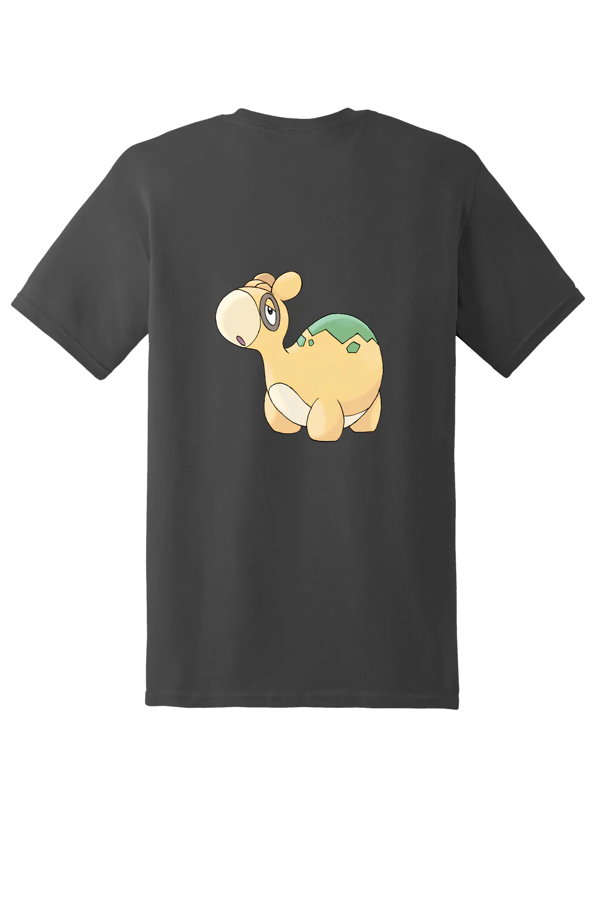 Pokemon Numel Tee, Charcoal, back print
